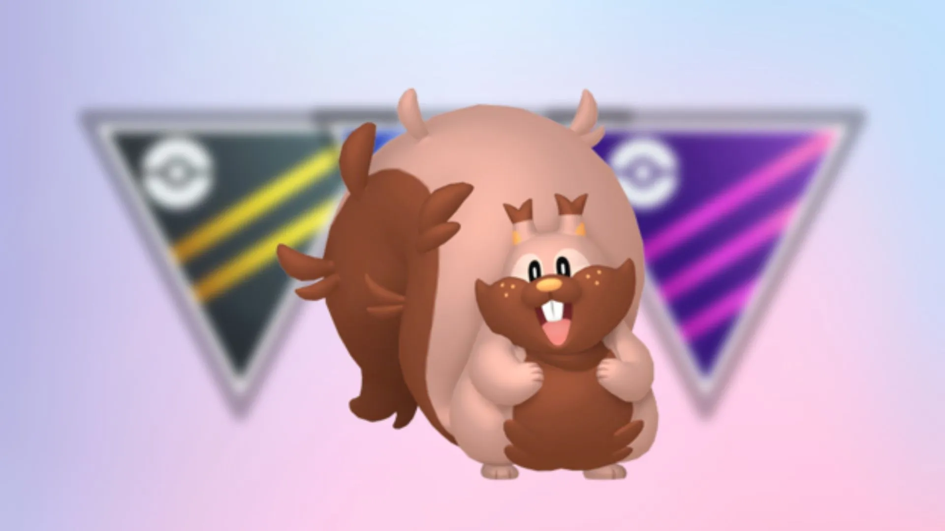 Greedent in Pokemon GO (Image via The Pokemon Company)
