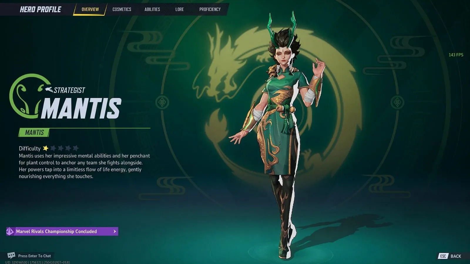 Mantis enhances Emma Frost's performance with buffs Mantis enhances Emma Frost's performance with buffs