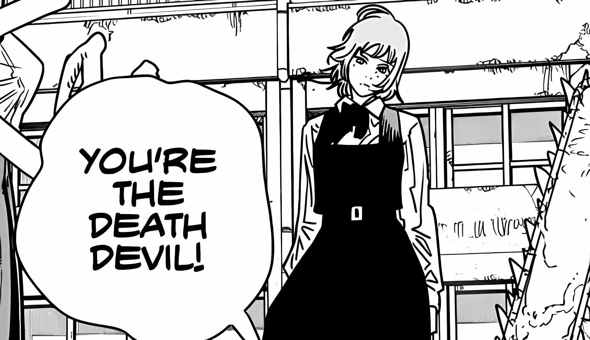 The Death Devil unveils itself (Image via Tatsuki Fujimoto/Shueisha)