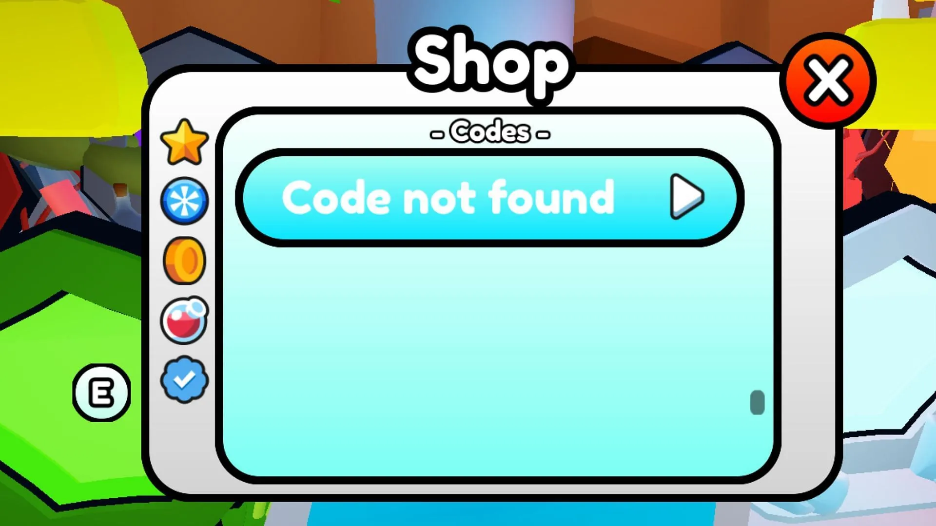 Error for invalid codes in Troop Army Simulator.