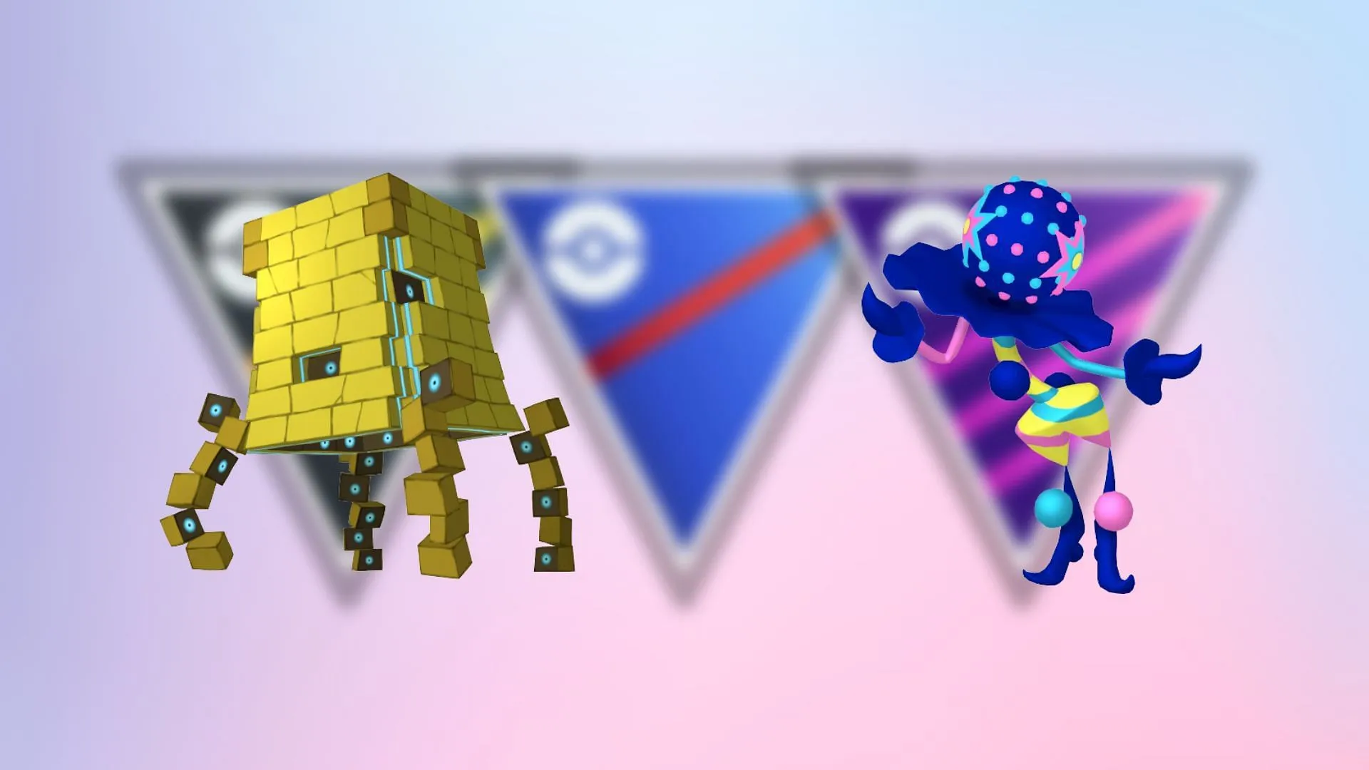 Shiny Blacephalon and Stakataka in PvP (Image via The Pokemon Company)