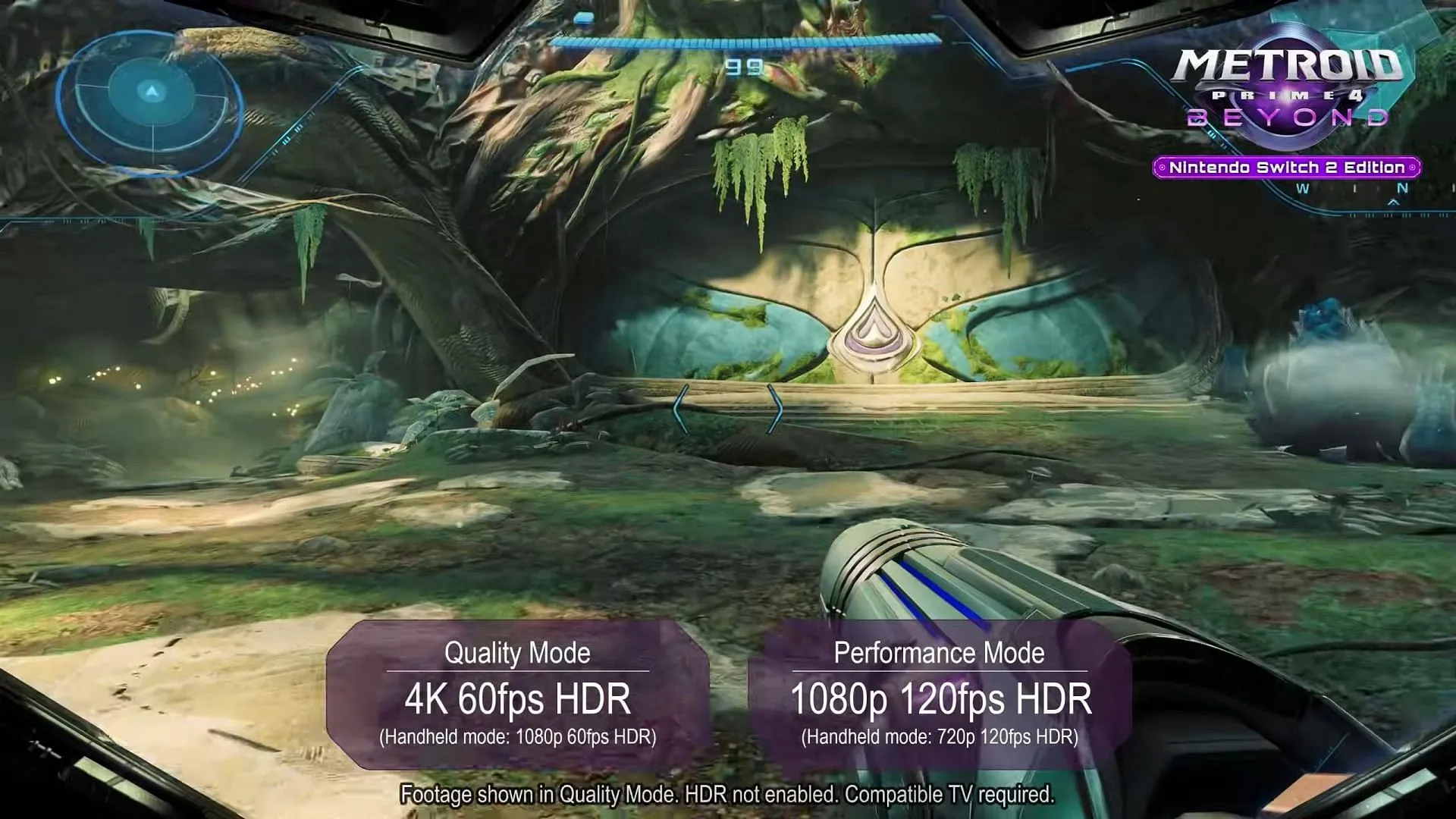 4K support in Metroid 4 (Image via Nintendo) 4K support in Metroid 4 (Image via Nintendo)