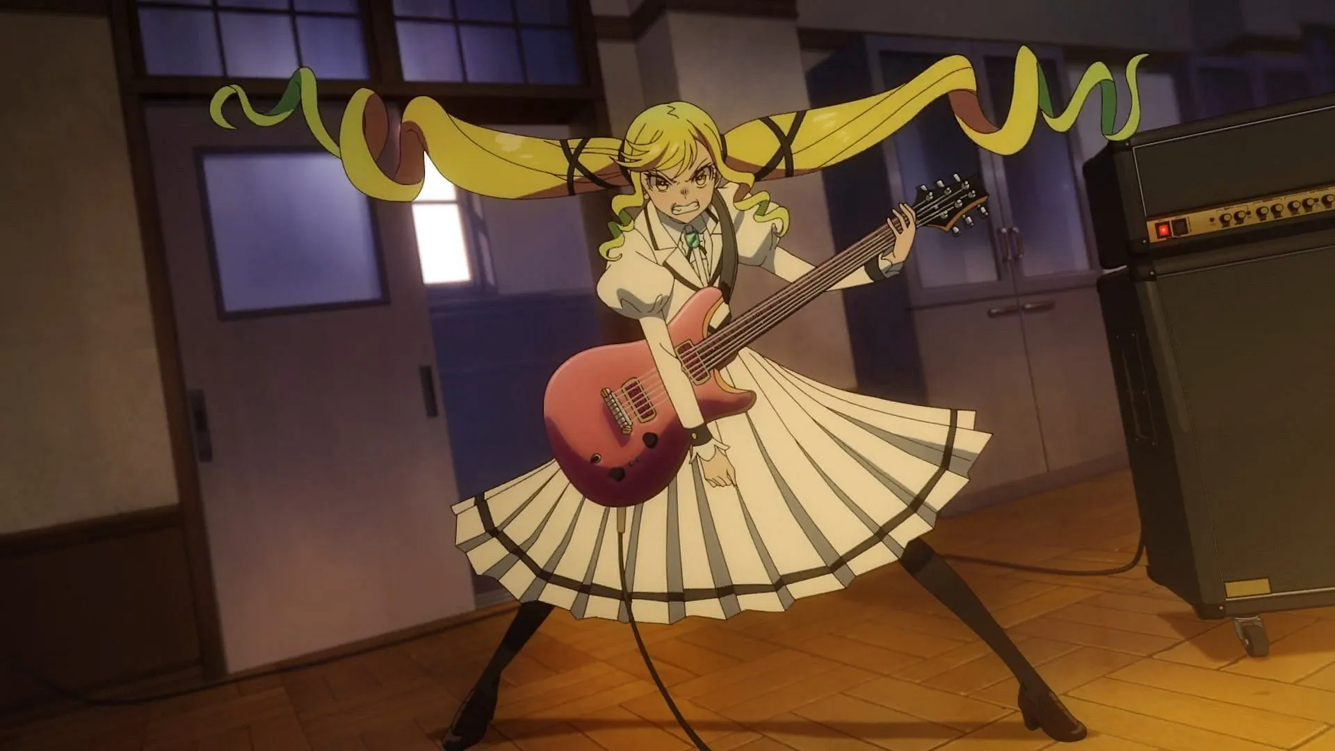 Lilisa preparing to perform in the most recent episode (Image via Bandai Namco Pictures)