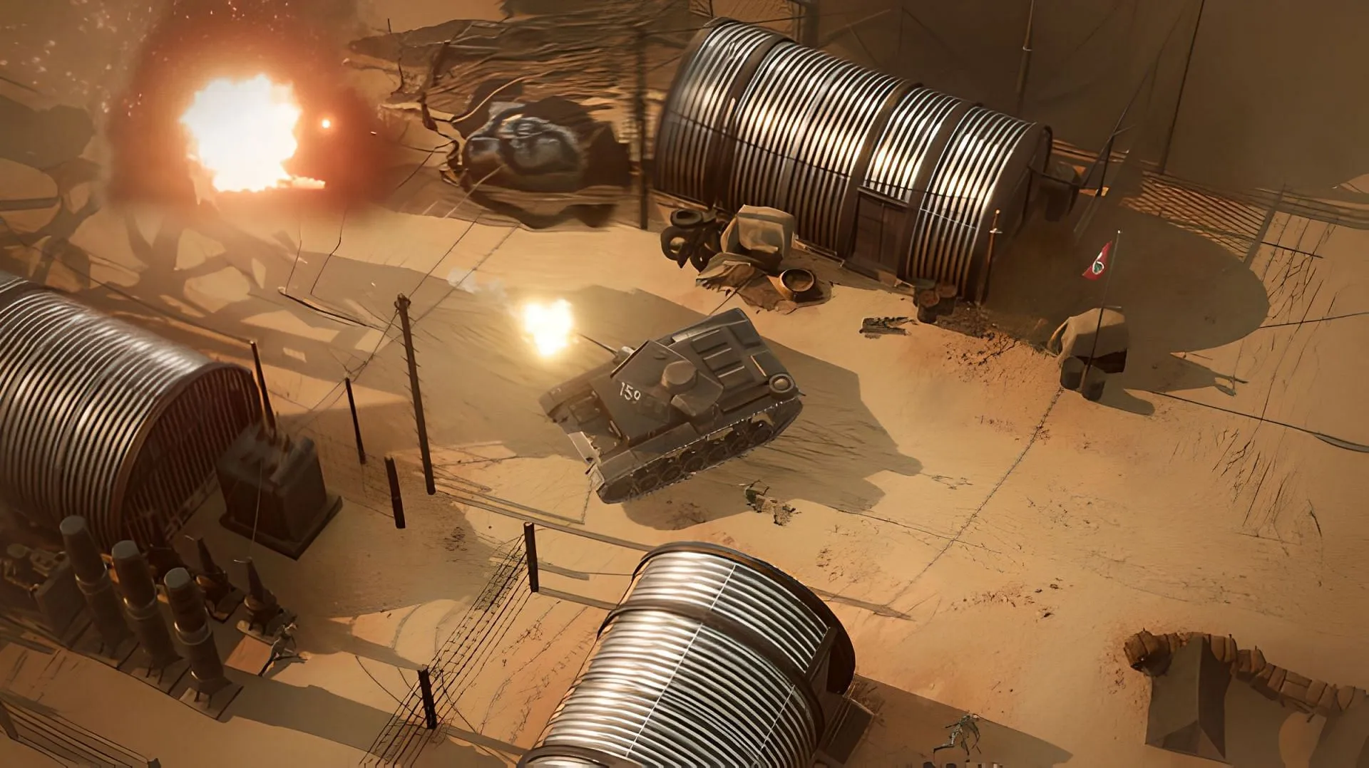 Commandos Origins will feature both single player and co-op mode (Image via Kalypso Media) Commandos Origins will feature both single player and co-op mode (Image via Kalypso Media)