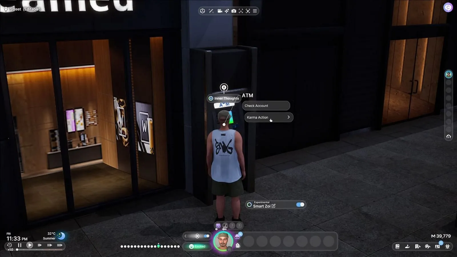 A screenshot from Inzoi (Image via Krafton || Youtube/@TagBackTV)