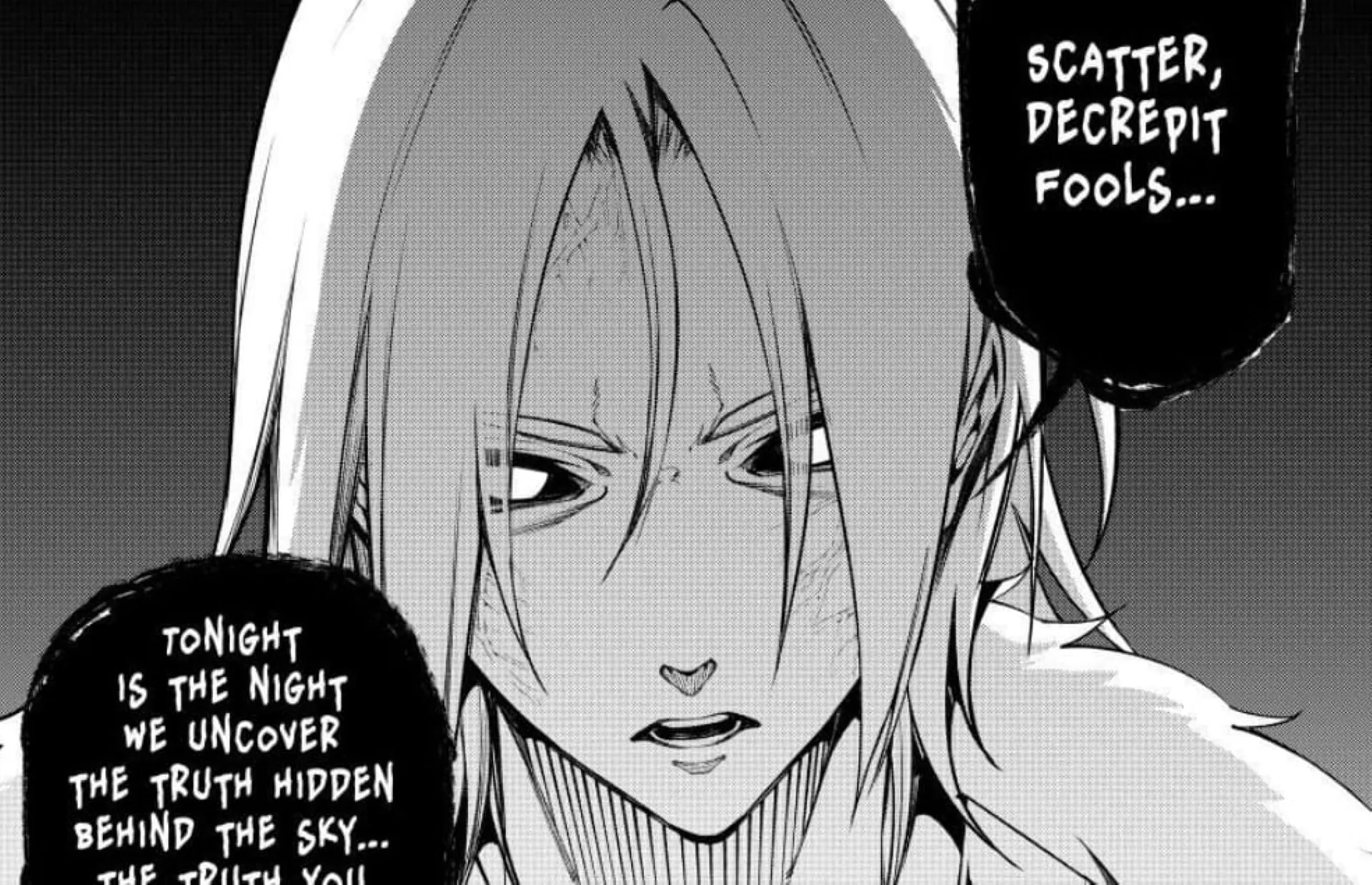 Arvus Olus in the chapter (Image via Kodansha)