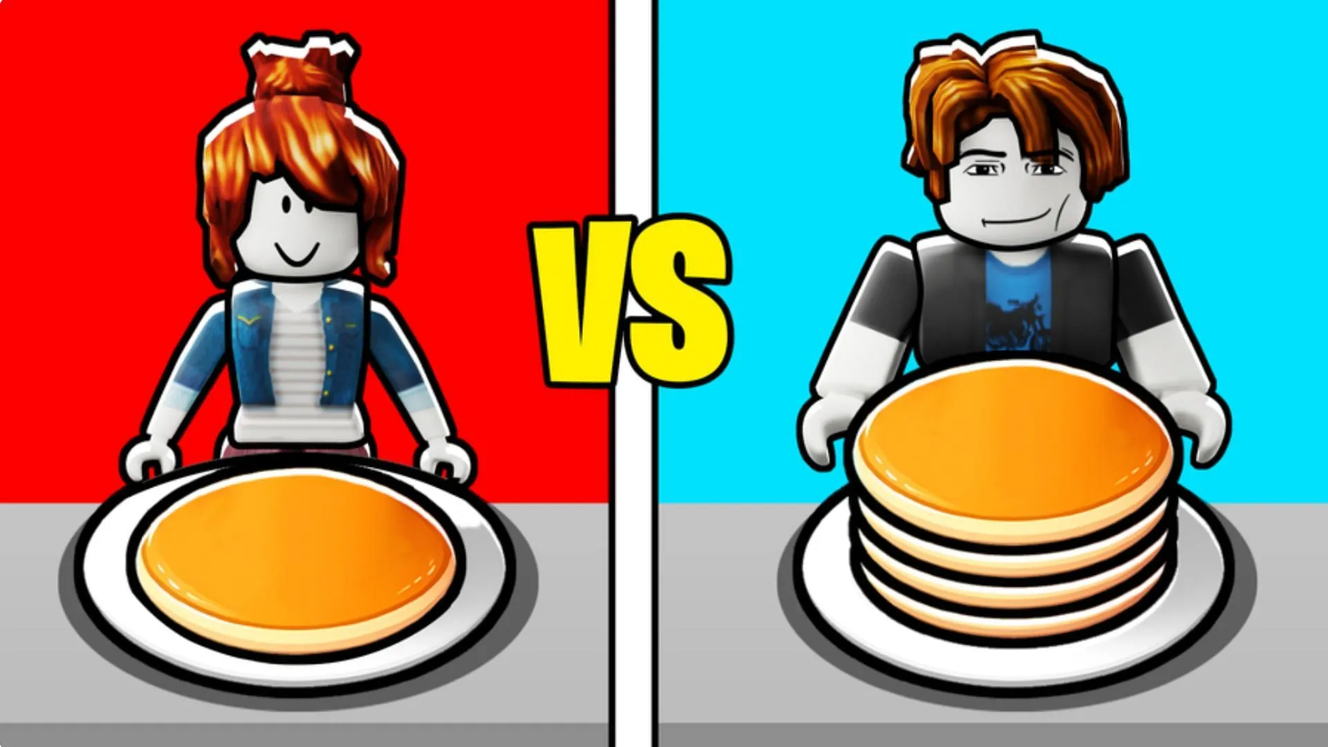 Compete to win in Pancake Battles (Image via Roblox) Compete to win in Pancake Battles (Image via Roblox)