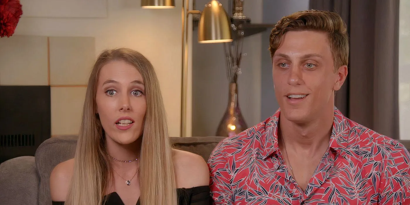 Kaci Campbell and Evan Smith in a confessional on USA Network's Temptation Island Kaci Campbell and Evan Smith in a confessional on USA Network's Temptation Island