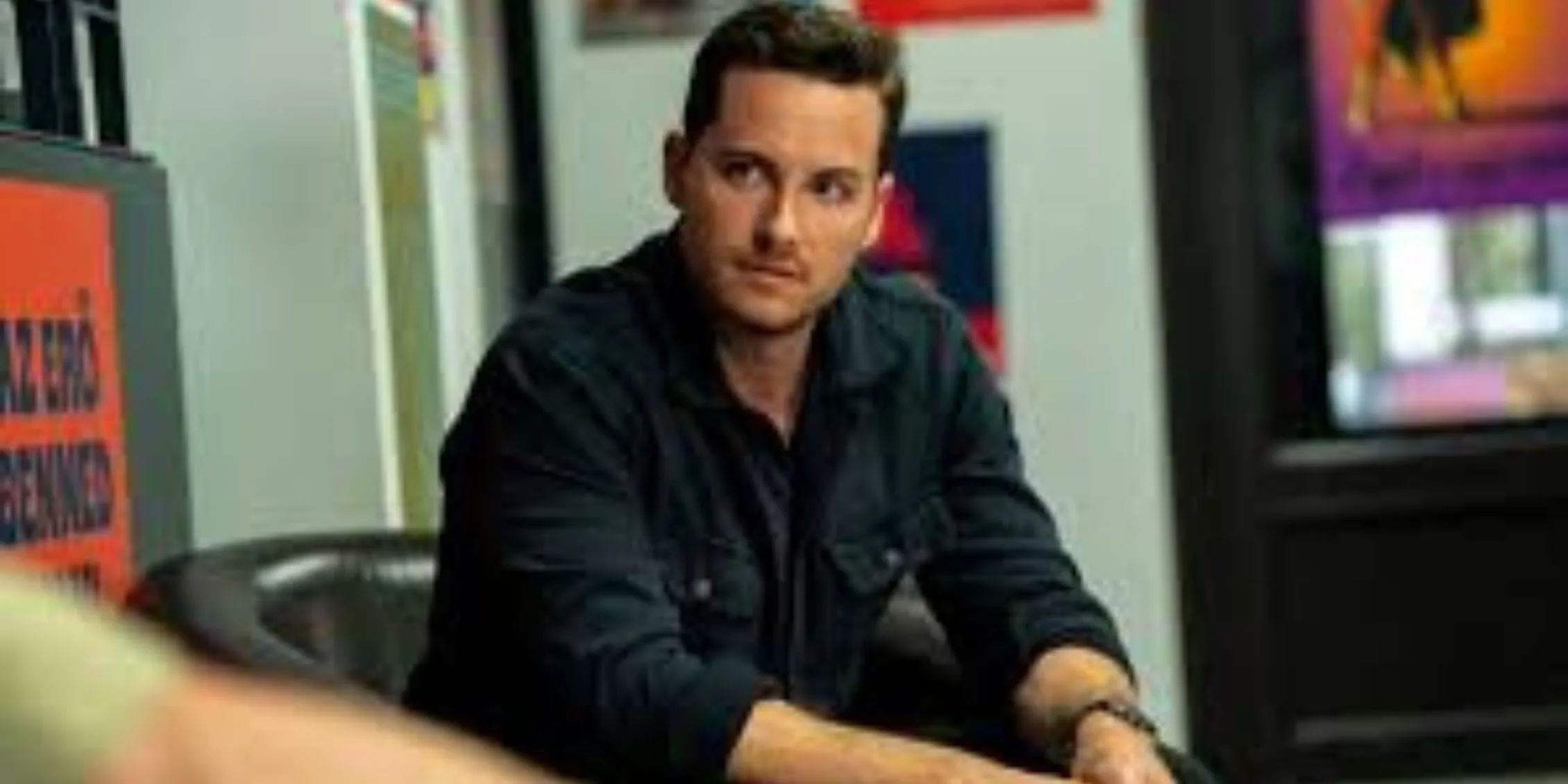 Wes Mitchell engaged in a scene Wes Mitchell engaged in a scene