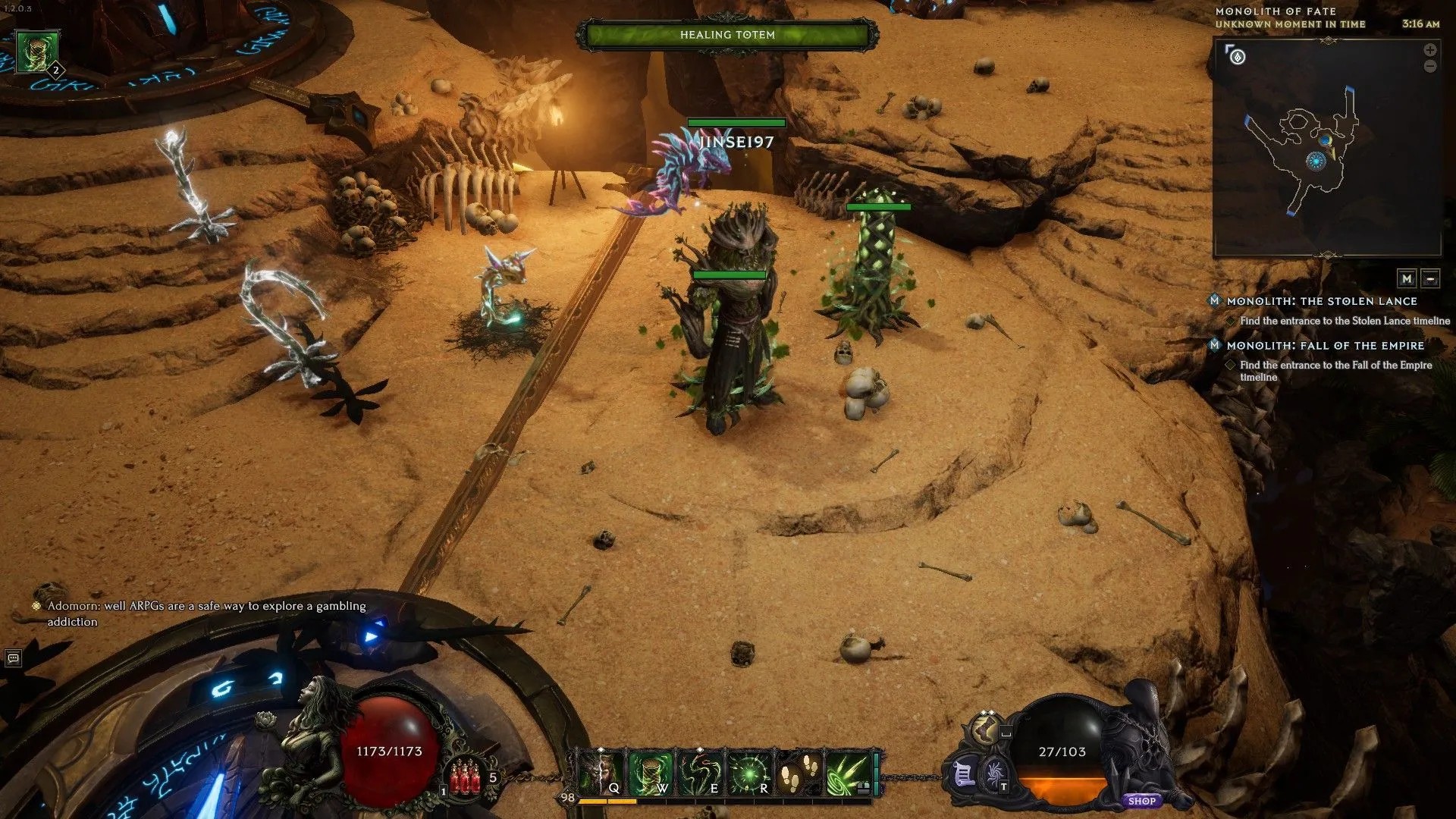 Thorn Totem from Spriggan (Image via EHG) Thorn Totem from Spriggan (Image via EHG)