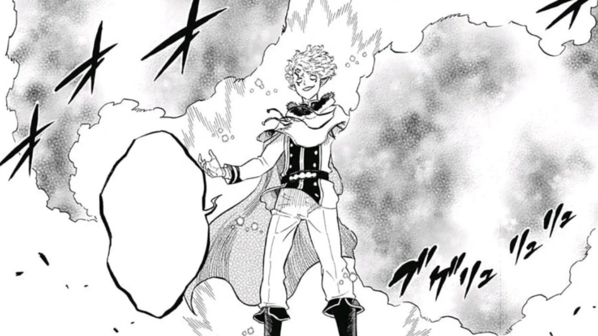 Langris under Ratri's possession (Image via Shueisha)