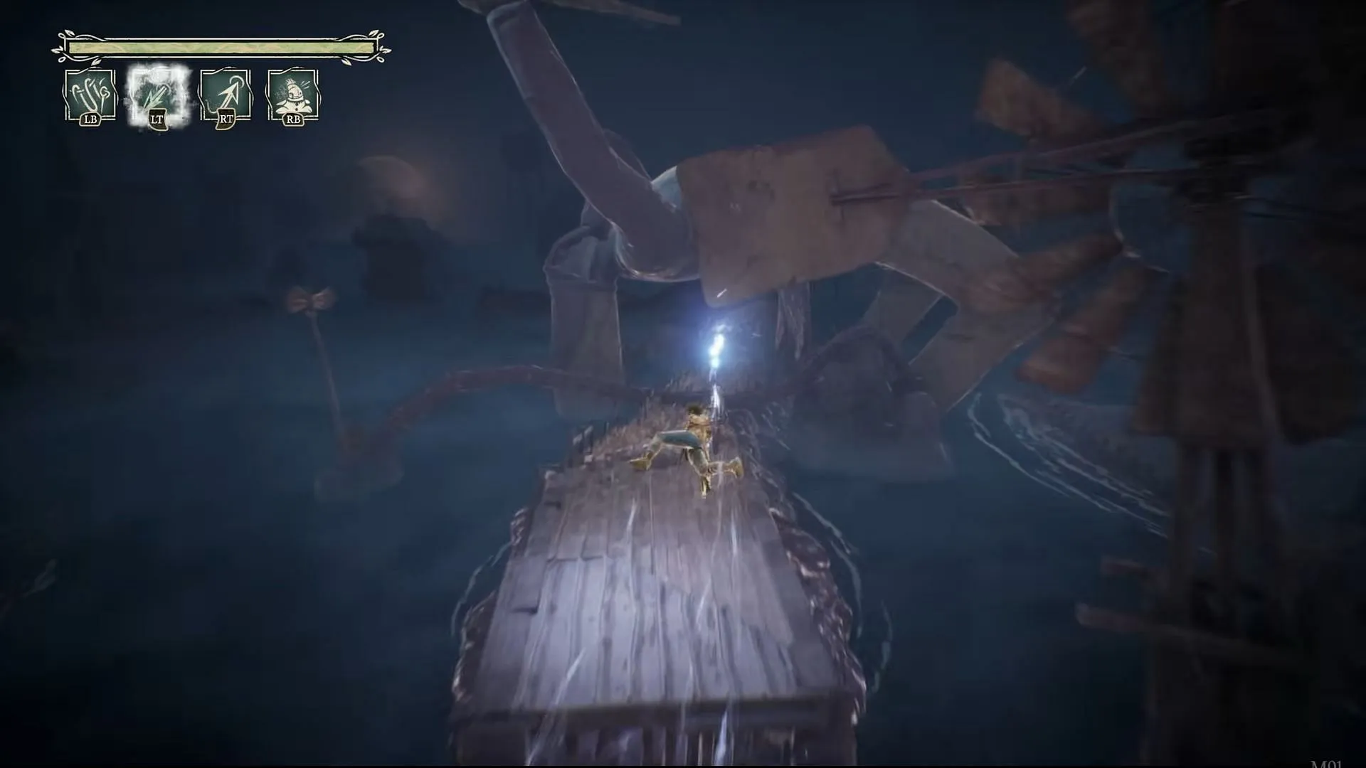 A brief segment of fast-paced action (Image via Xbox Game Studios || YouTube/@Maka91Productions)