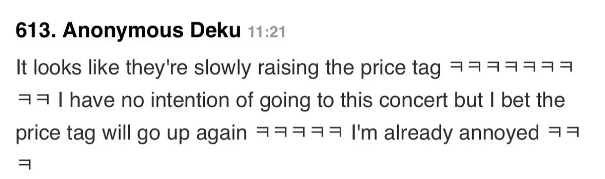 Fans express disappointment over BLACKPINK's concert ticket prices Fans express disappointment over BLACKPINK's concert ticket prices