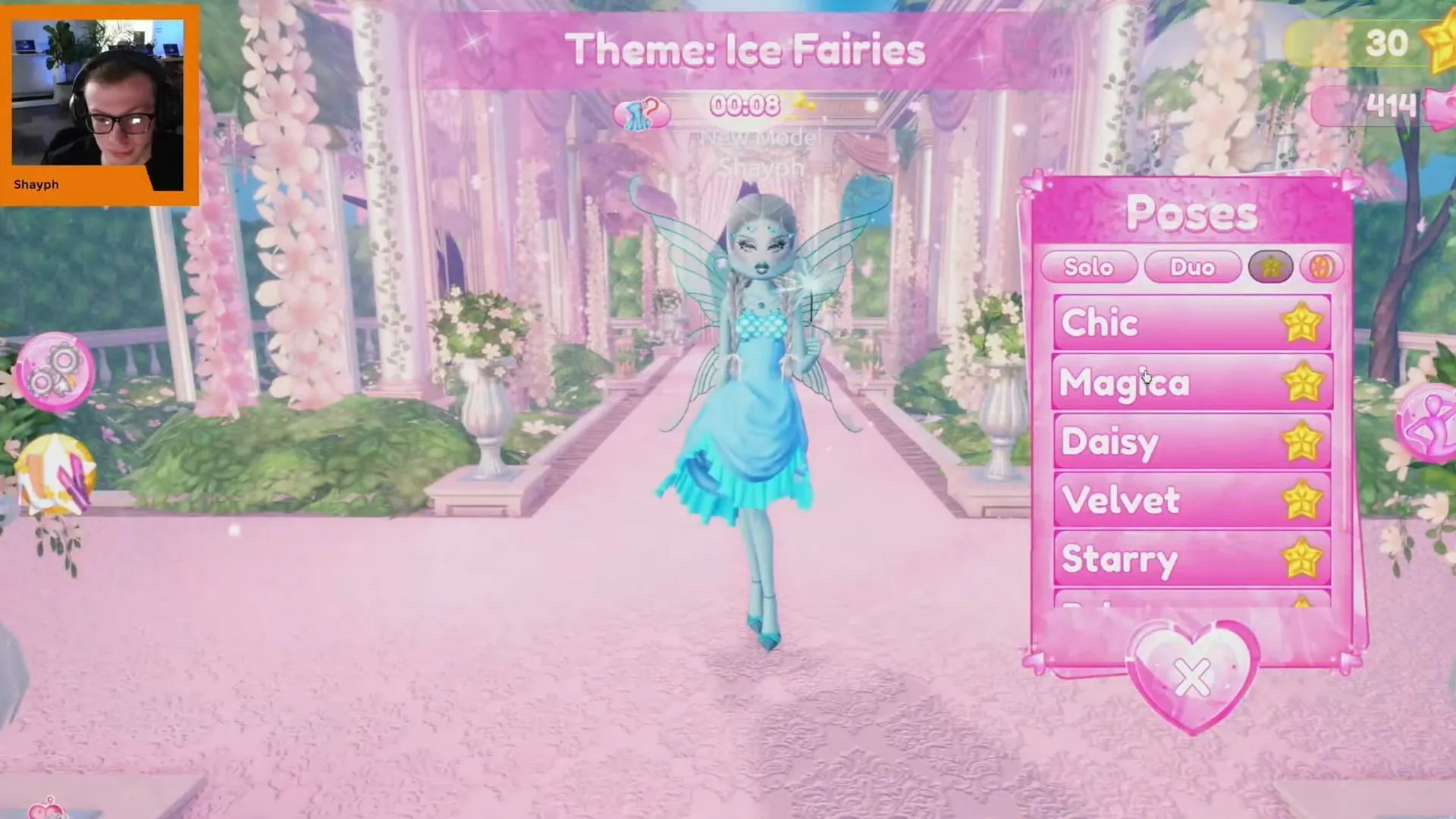 Shayph rebounded impressively in the second round of 'Dress to Impress' (Image via YouTube/Roblox)