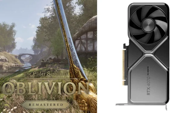 Oblivion Remastered를 위한 최적의 Nvidia RTX 4070 및 RTX 4070 Super 설정