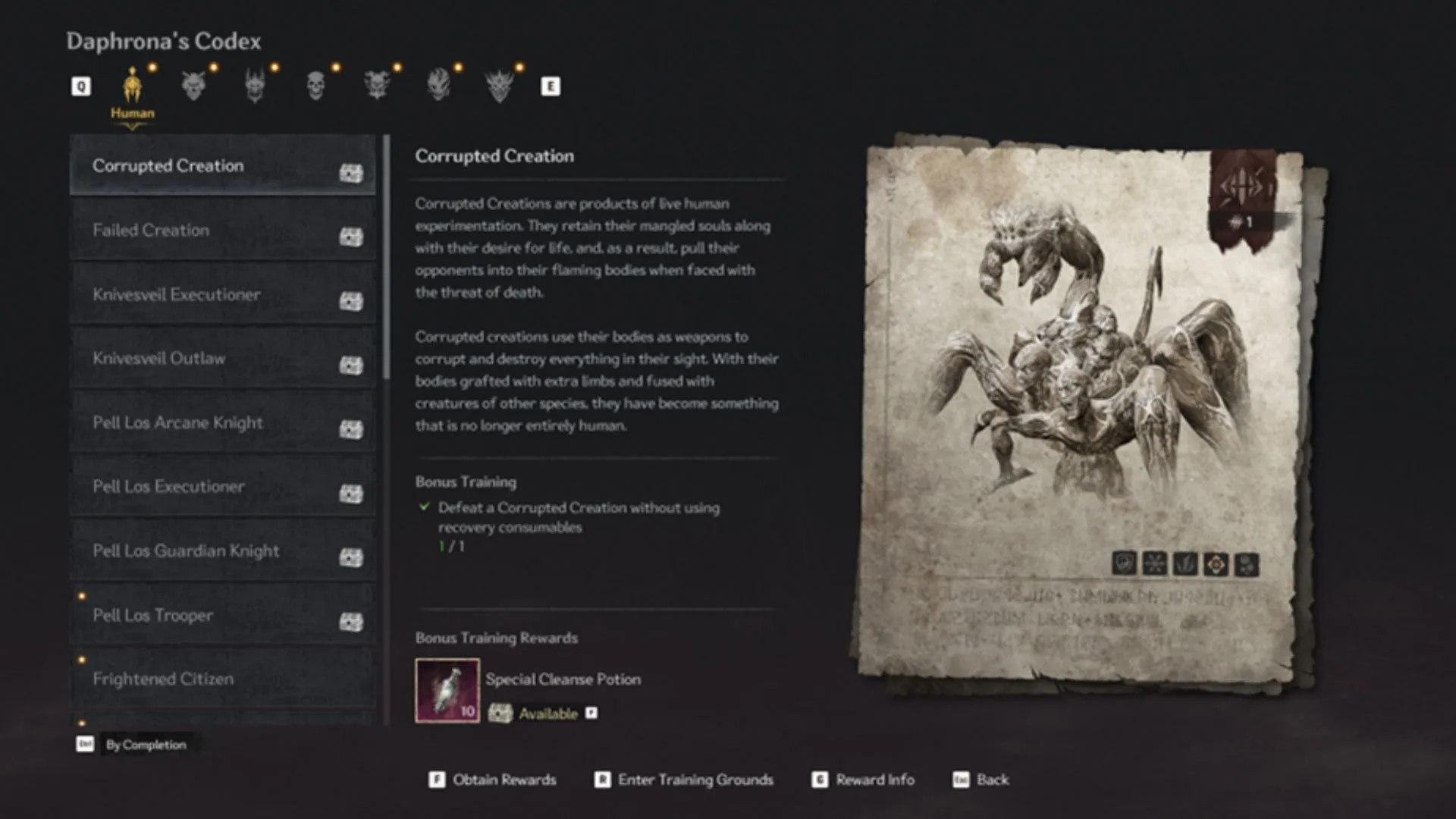 Daphrona's Codex revealing enemy weaknesses Daphrona's Codex revealing enemy weaknesses