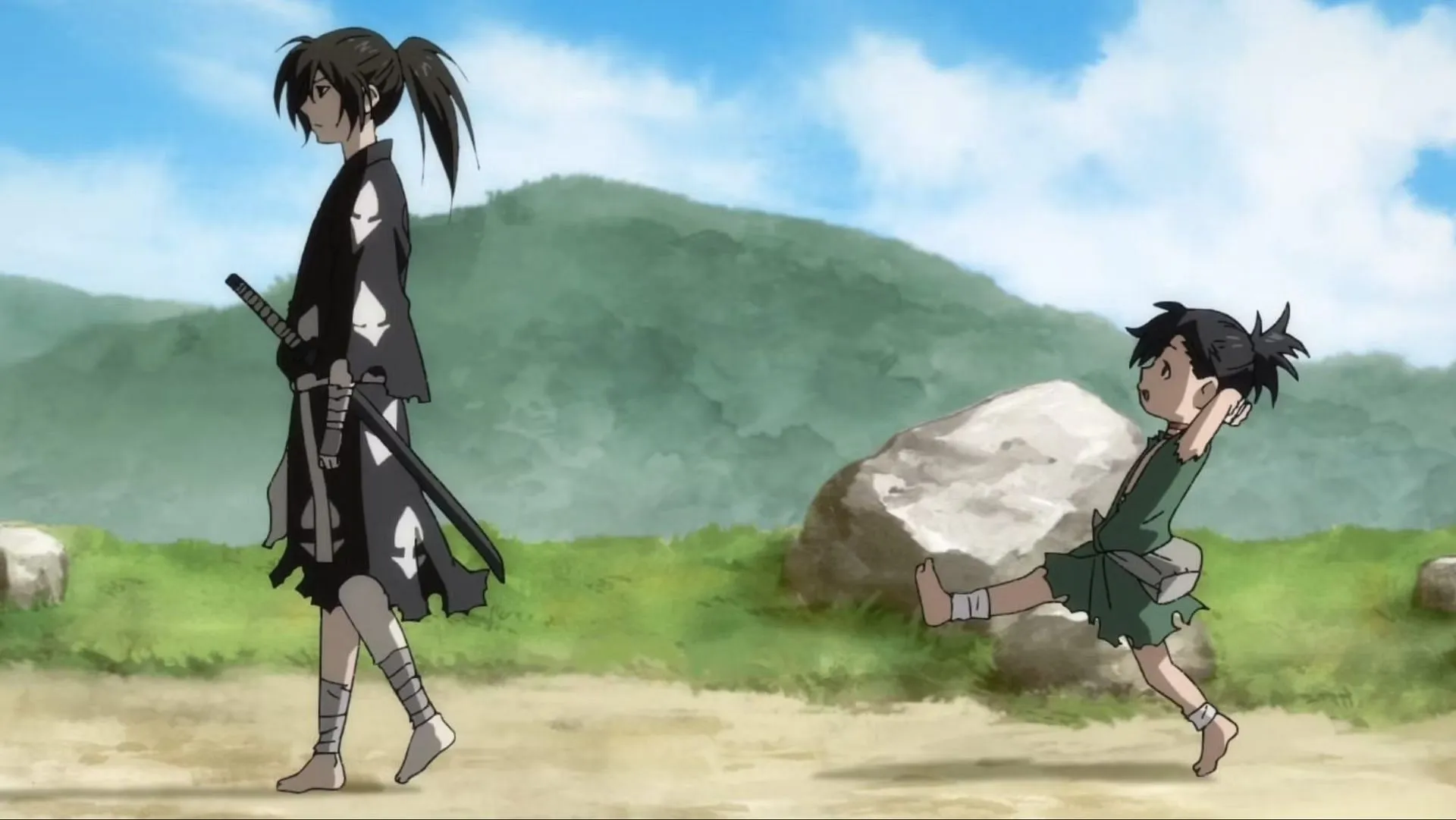 Dororo is one of the best anime series to air before the Hunter X Hunter anime (Image via Mappa)
