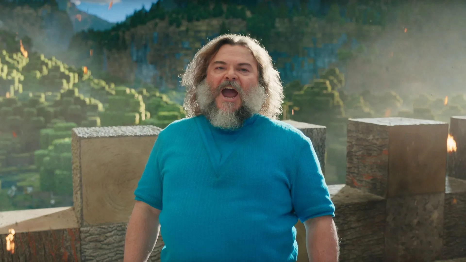 Jack Black is playing the role of Steve in the movie (Image via Mojang Studios) Jack Black is playing the role of Steve in the movie (Image via Mojang Studios)