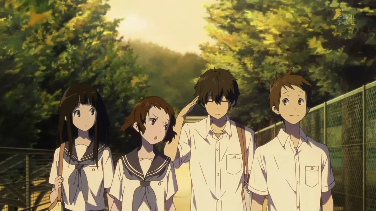 Hyouka (Image via Kyoto Animation) Hyouka (Image via Kyoto Animation)
