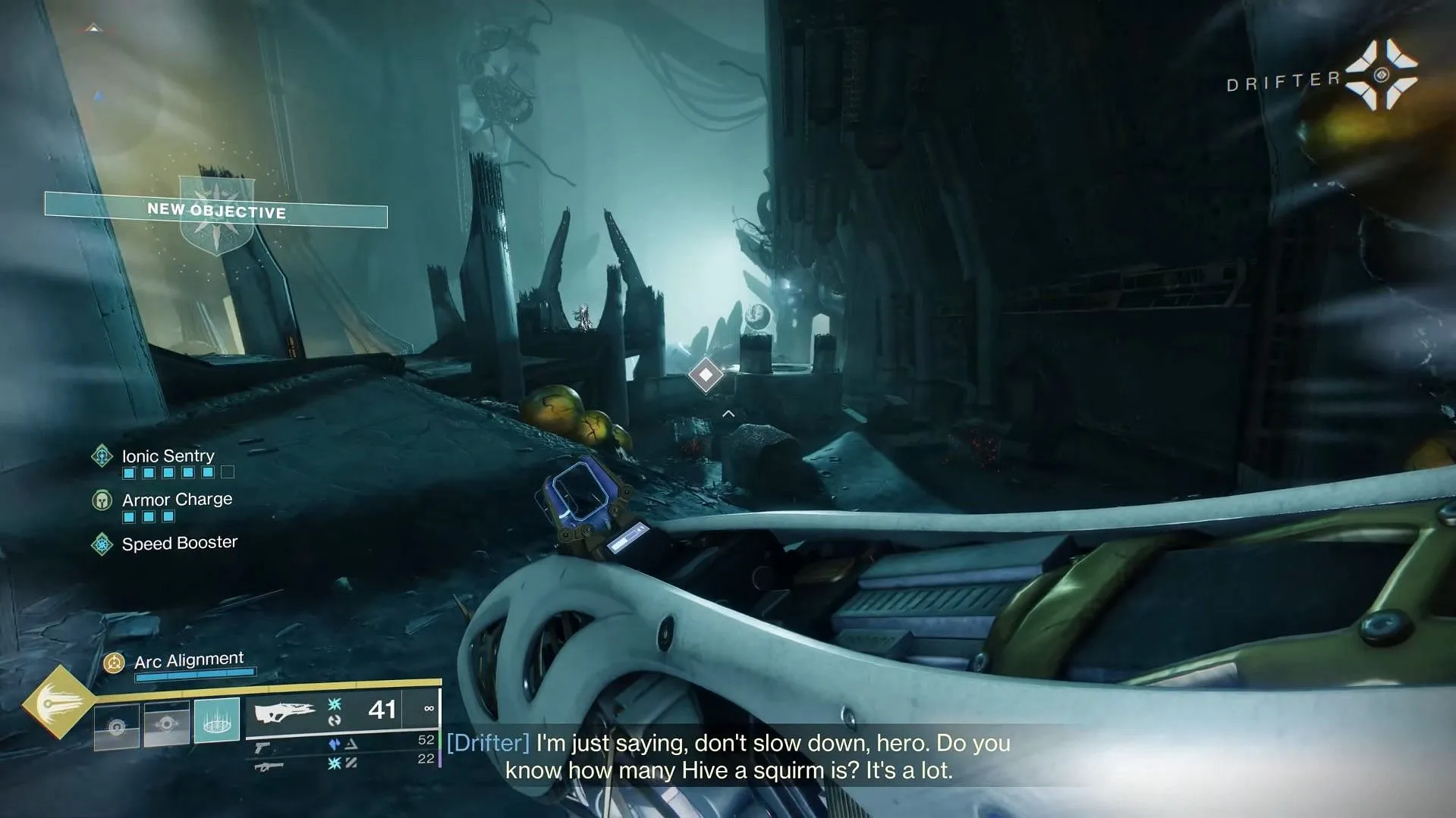 Marker in Mausoleum with Taken Eyes (Image via Bungie/Esoterickk YT) Marker in Mausoleum with Taken Eyes (Image via Bungie/Esoterickk YT)