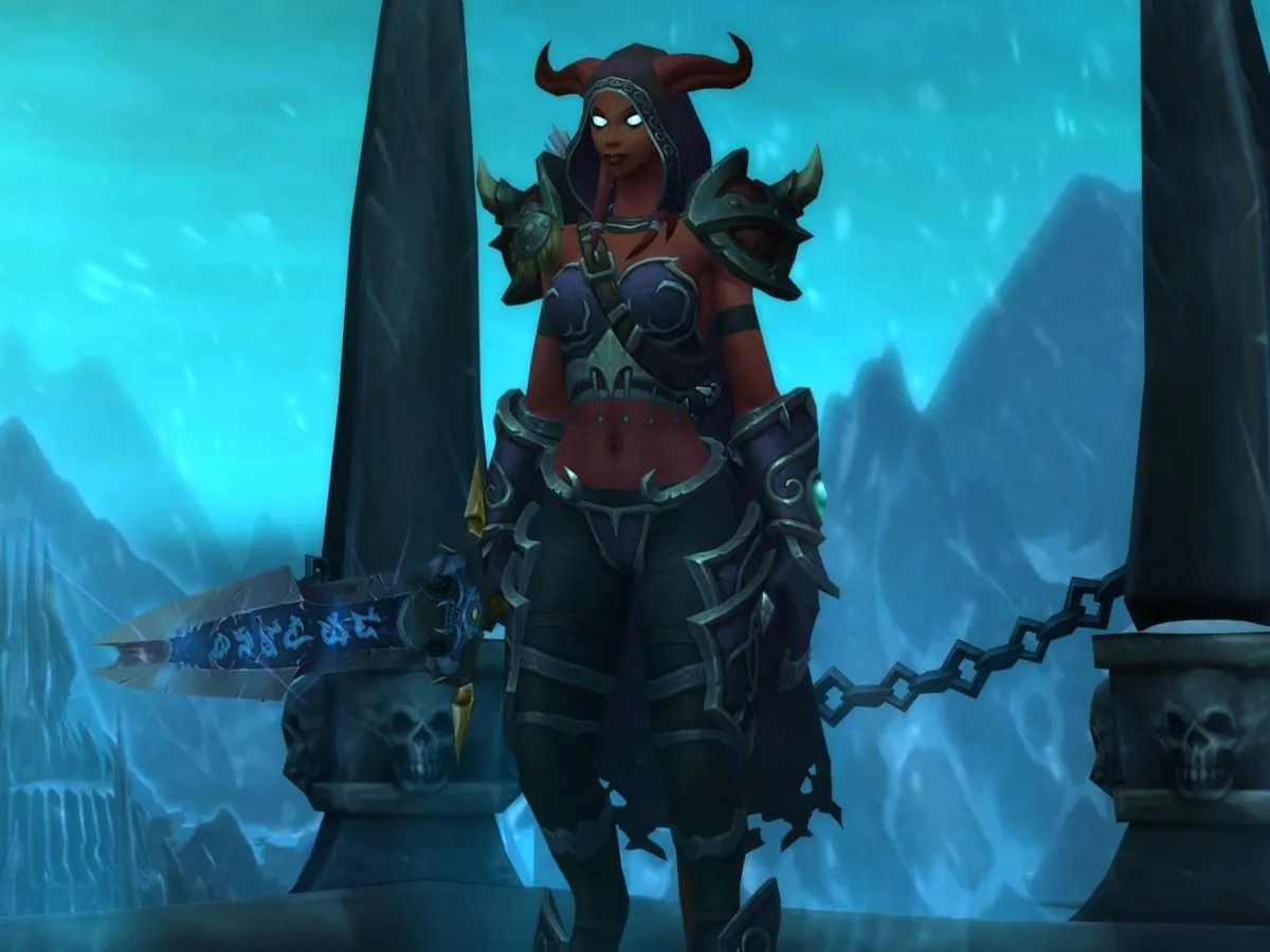 Death Knights are tanky, mighty destroyers - easily one of my favorite classes (Image via Blizzard Entertainment)