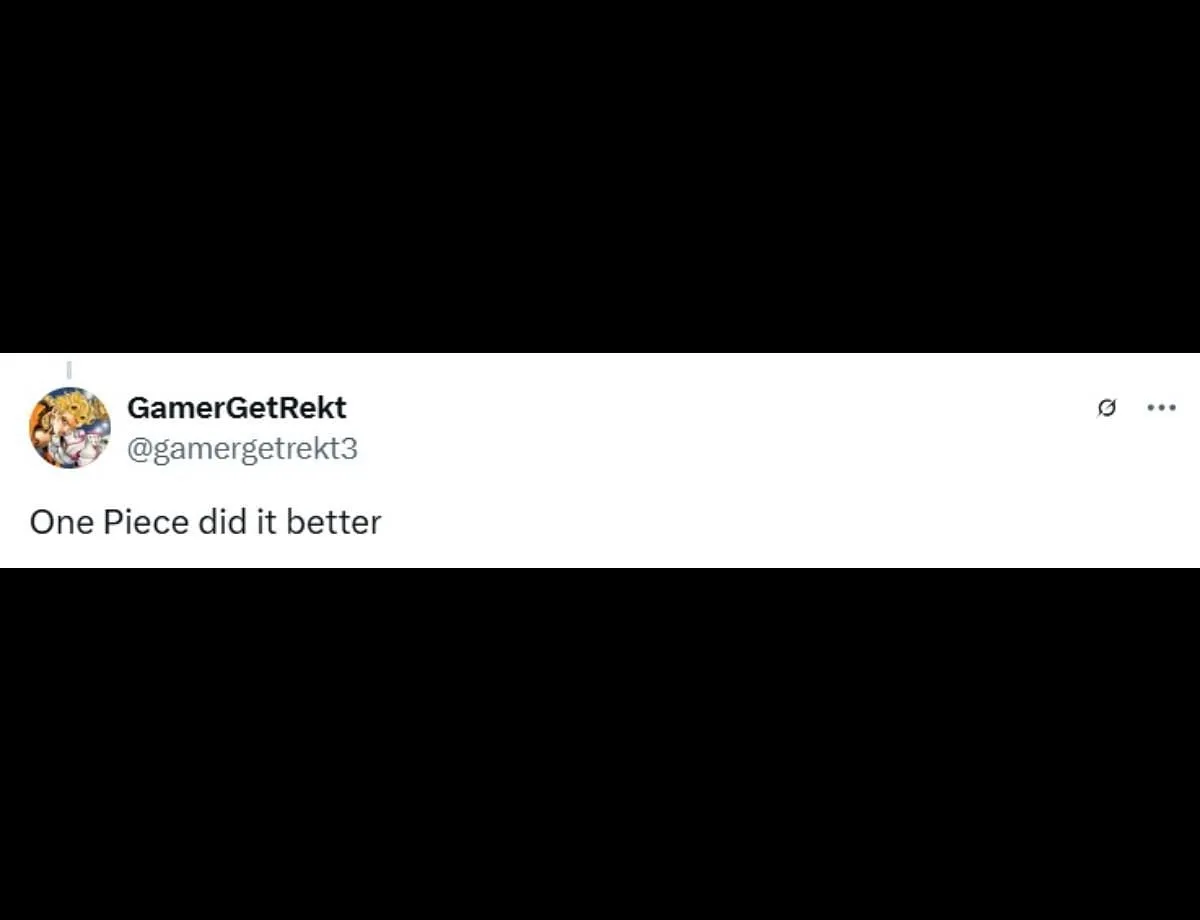 A netizen reacts (Image via X/ @gamergetrekt3) A netizen reacts (Image via X/ @gamergetrekt3)