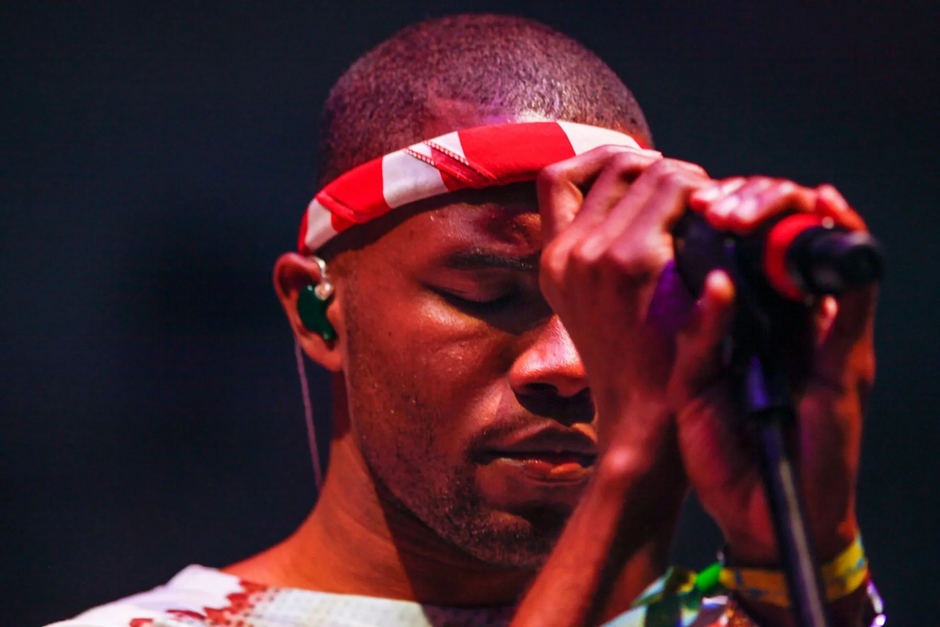 Frank Ocean performs at 2012 Coachella (Image via Getty)
