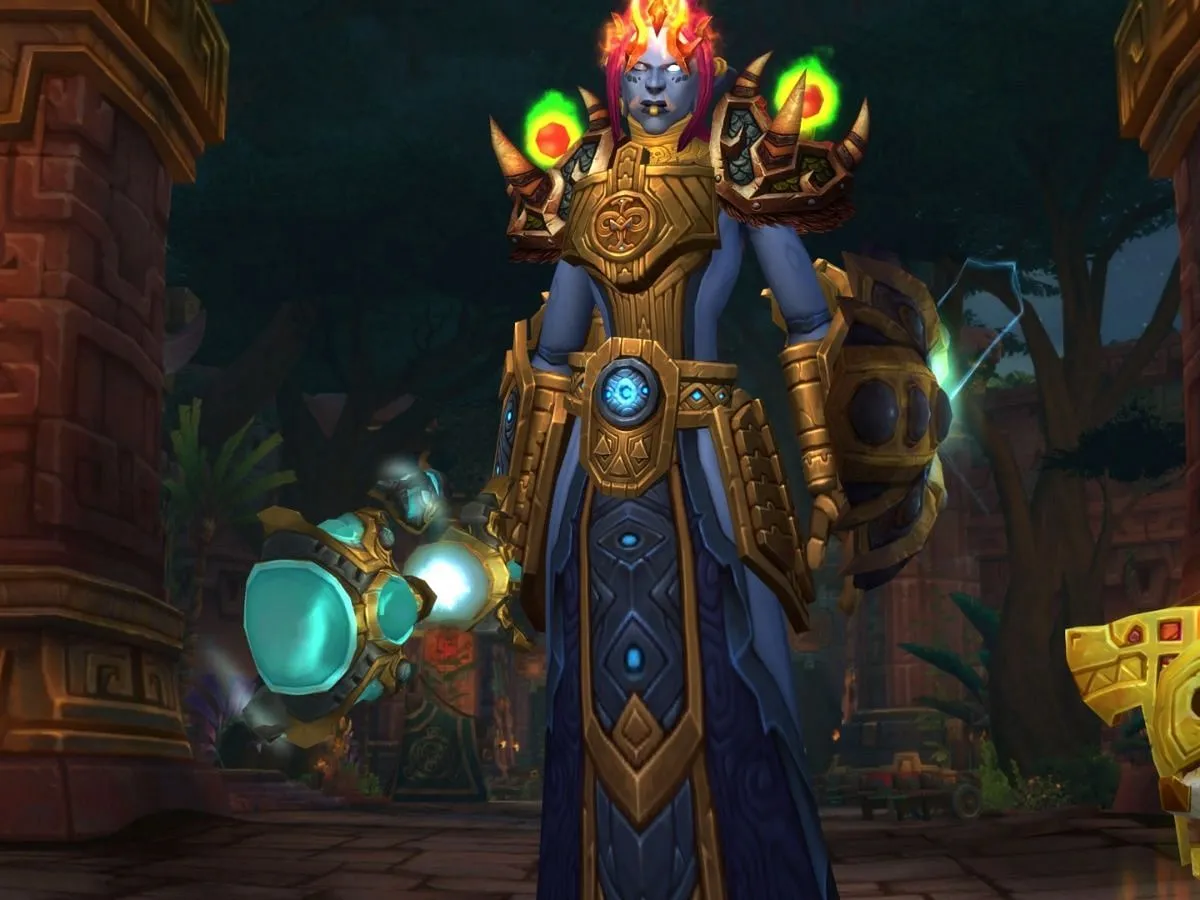 World of Warcraft's Shaman is a class I wish I played more - they're always a blast (Image via Blizzard Entertainment)