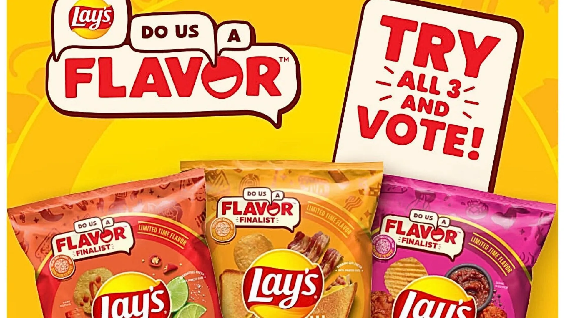 The Lay's Do Us a Flavor contest has been going around for years (Image via lays/Instagram)