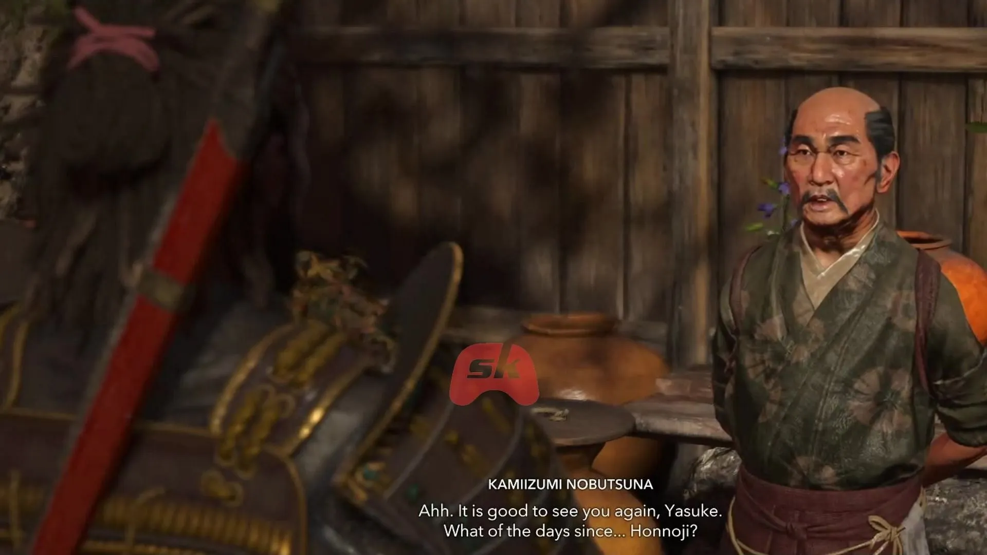 Kamiizumi Nobutsuna in Assassin's Creed Shadows (Image via Sportskeeda Gaming || Ubisoft)