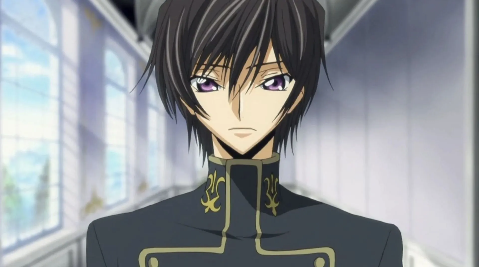 Lelouch vi Britannia as seen in anime (Image via Sunrise)