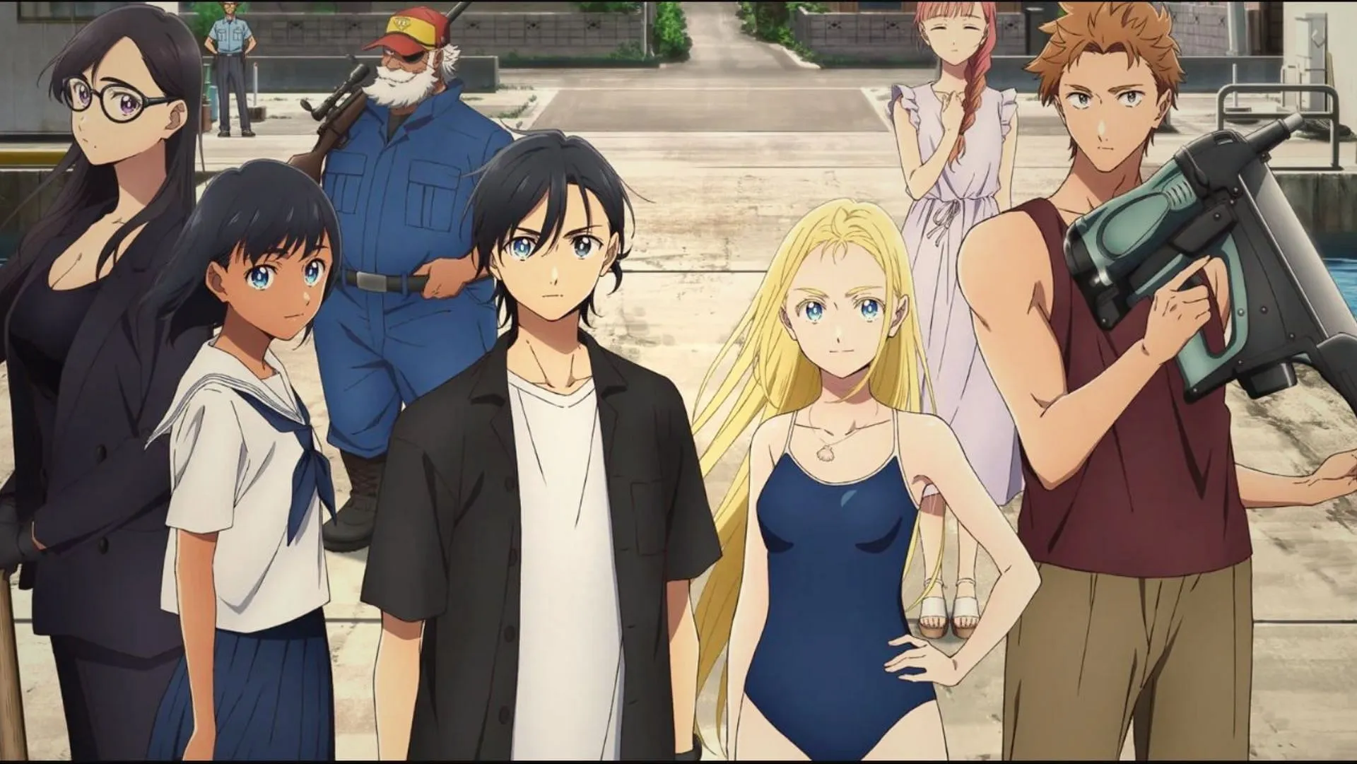 Summer Time Rendering is one of the best anime series to come out before the Hunter X Hunter anime (Image via OLM)