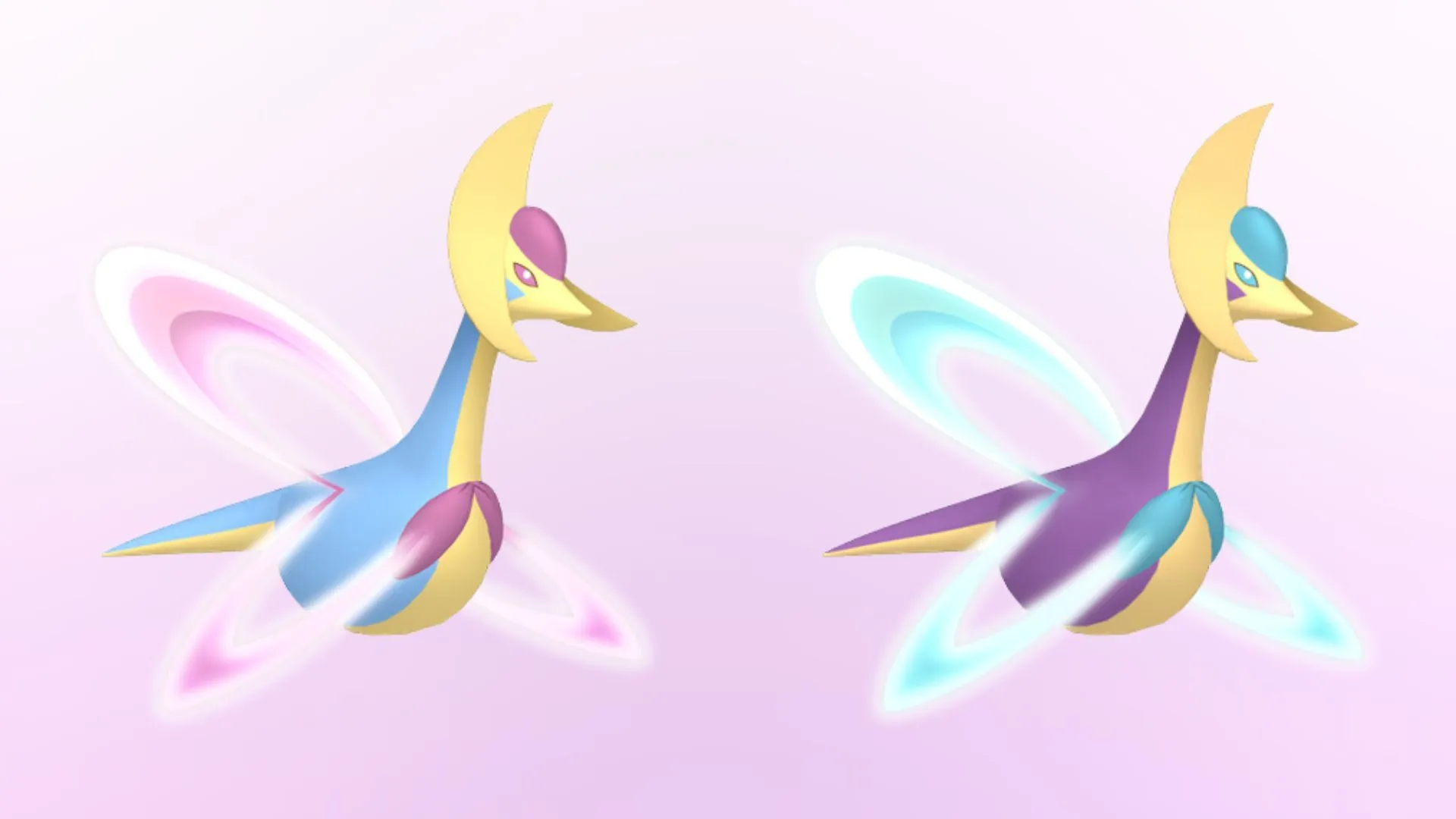 Cresselia shiny comparison (Image via TPC) Cresselia shiny comparison (Image via TPC)