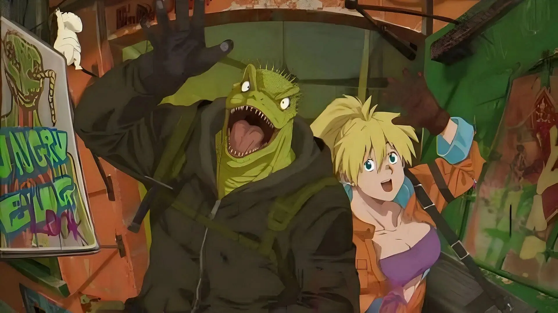 'Dorohedoro,' a genre-defying anime 'Dorohedoro,' a genre-defying anime
