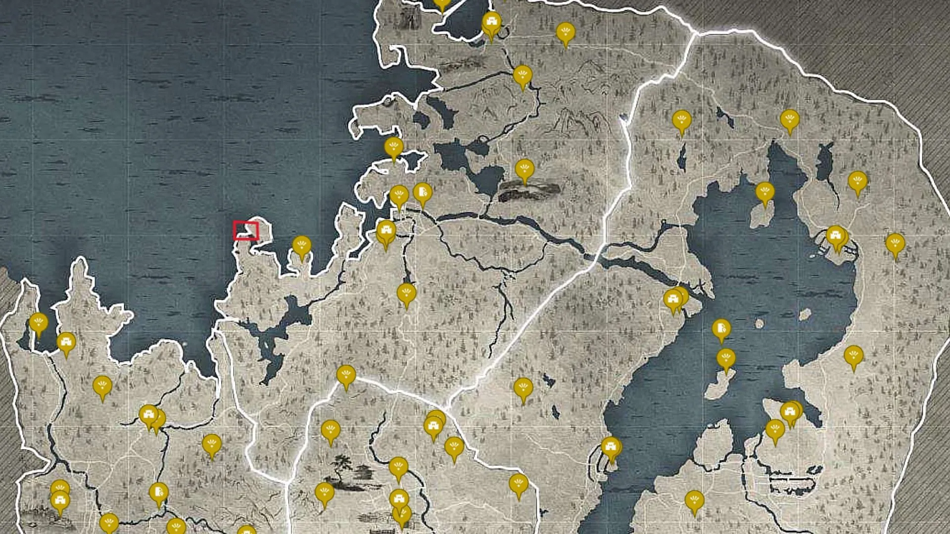 Ocean's Grip Kusarigama's location (Image via Sportskeeda Gaming // Ubisoft) Ocean's Grip Kusarigama's location (Image via Sportskeeda Gaming // Ubisoft)