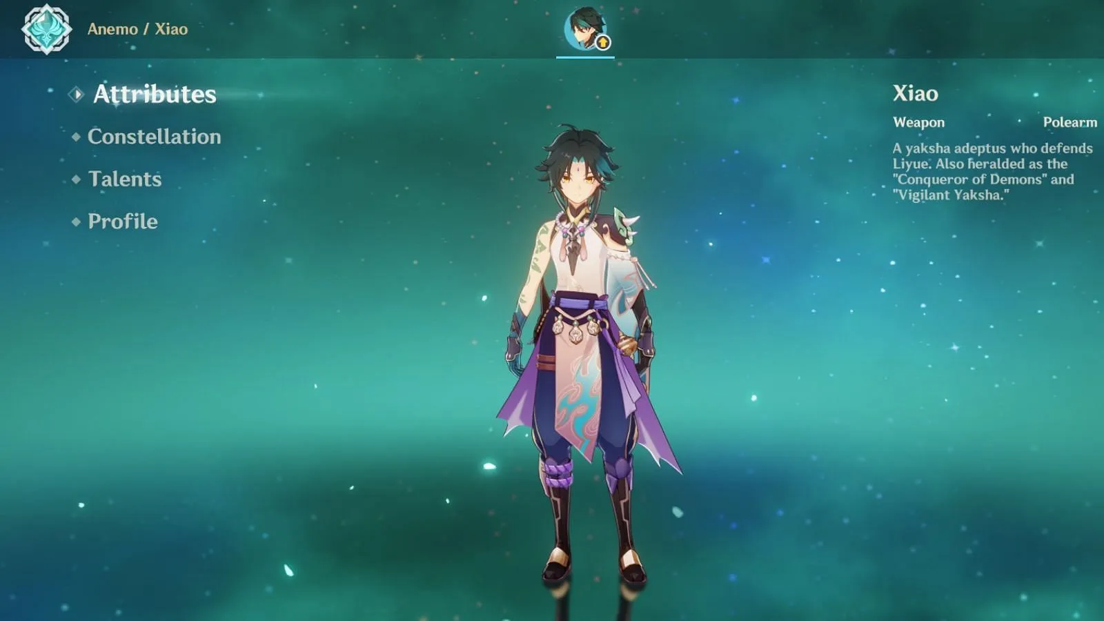 Xiao (Image via HoYoverse)