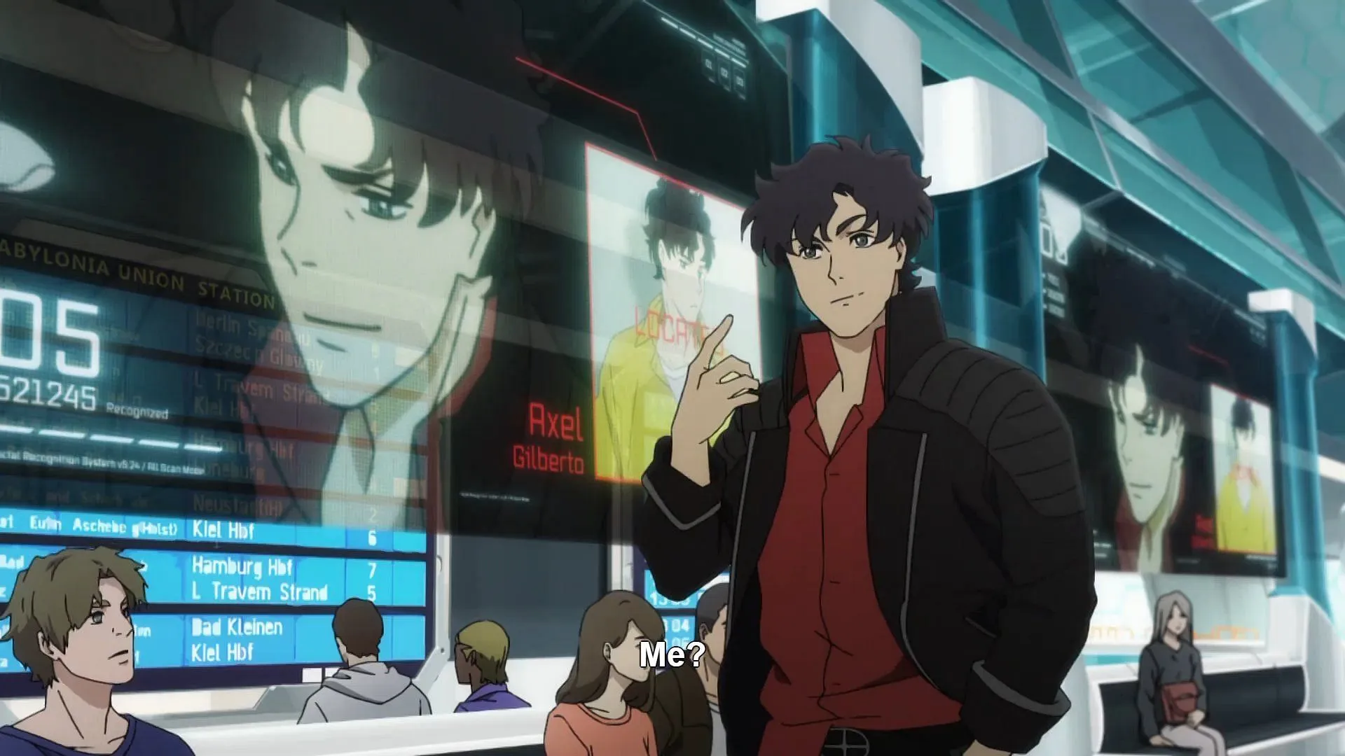 Axel Gilberto, the protagonist, as seen in the first episode (Image via MAPPA).