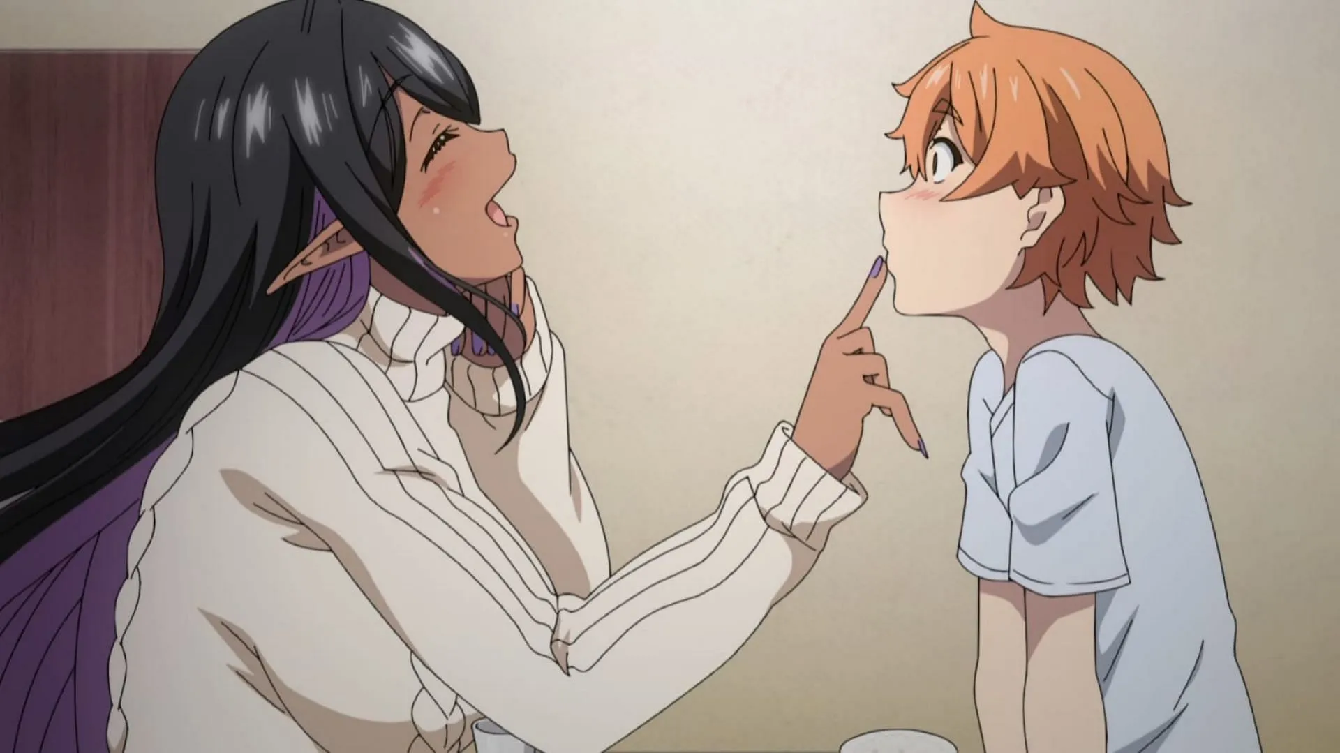 Hinata and Mariabelle in the anime (Image via Studio Elias)