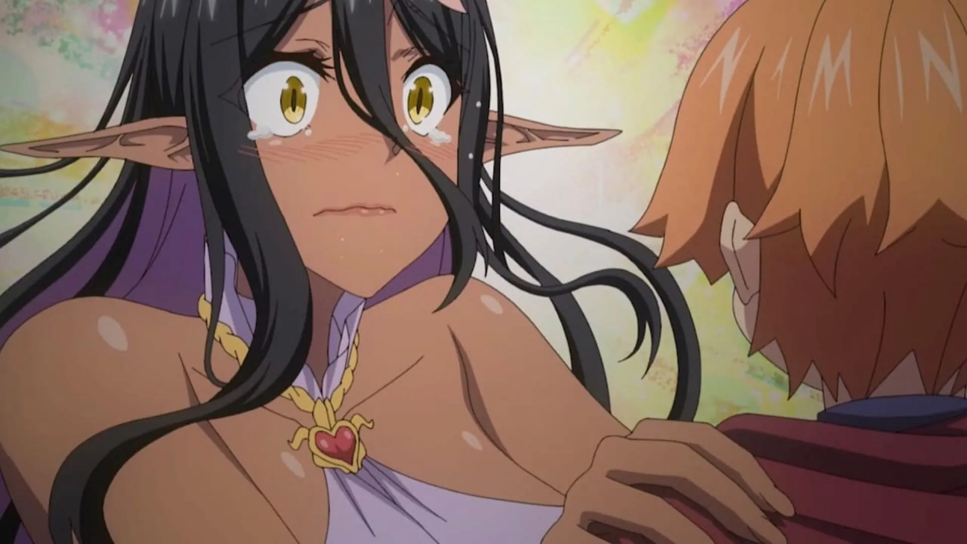 Mariabelle and Hinata in the anime