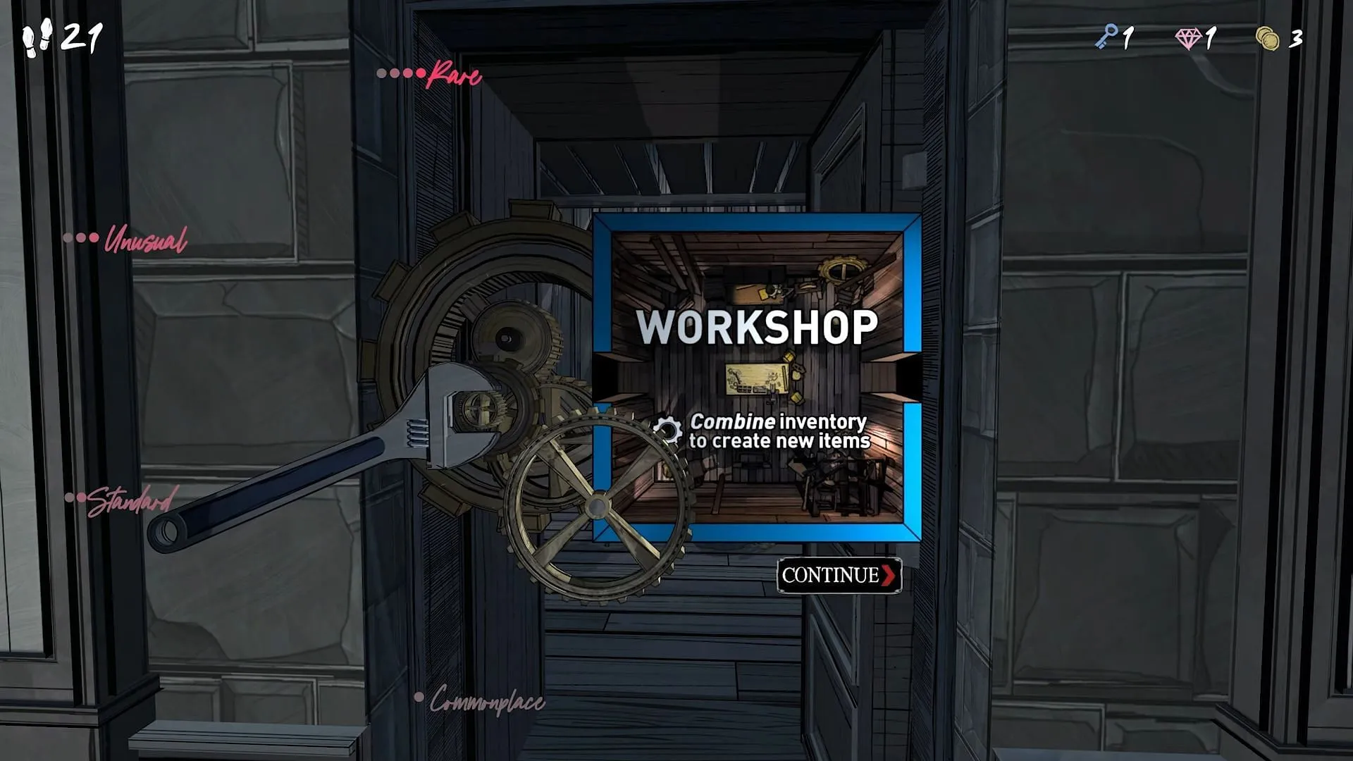 Workshop Room (Image via Raw Fury)