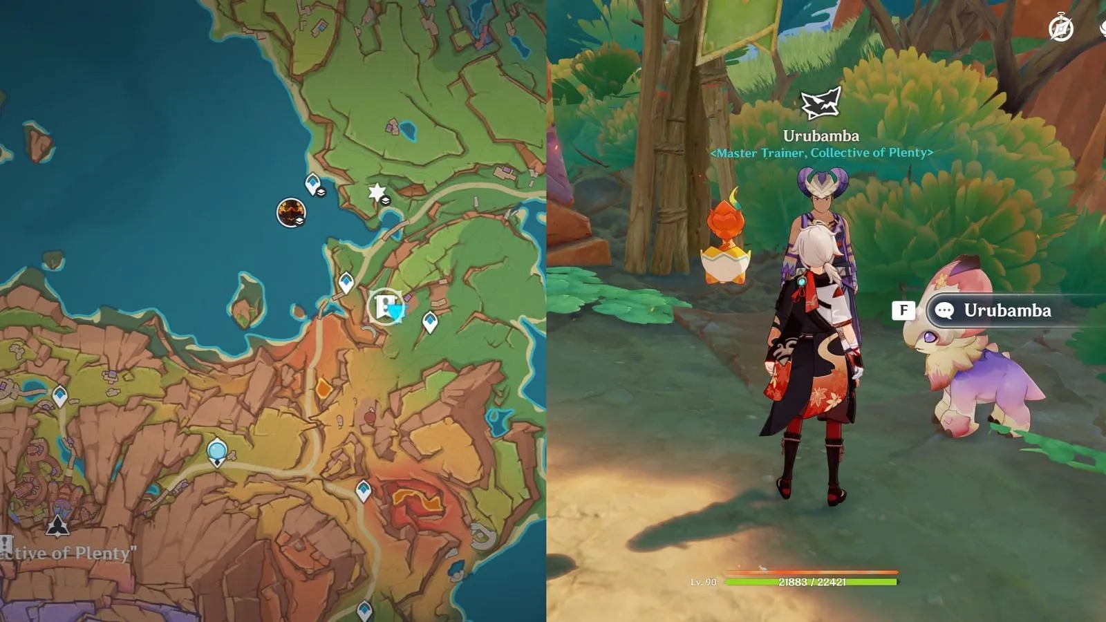 Master Urubamba's location in Genshin Impact 5.5 (Image via HoYoverse) Master Urubamba's location in Genshin Impact 5.5 (Image via HoYoverse)