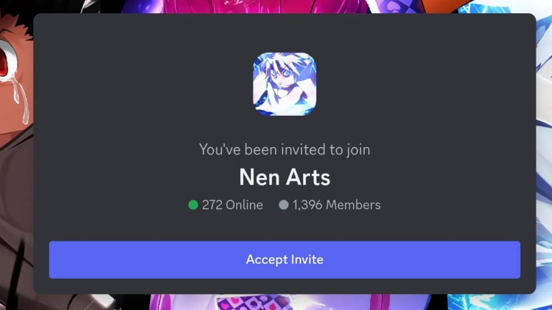 Join the official Nen Arts Discord server (Image via Roblox)