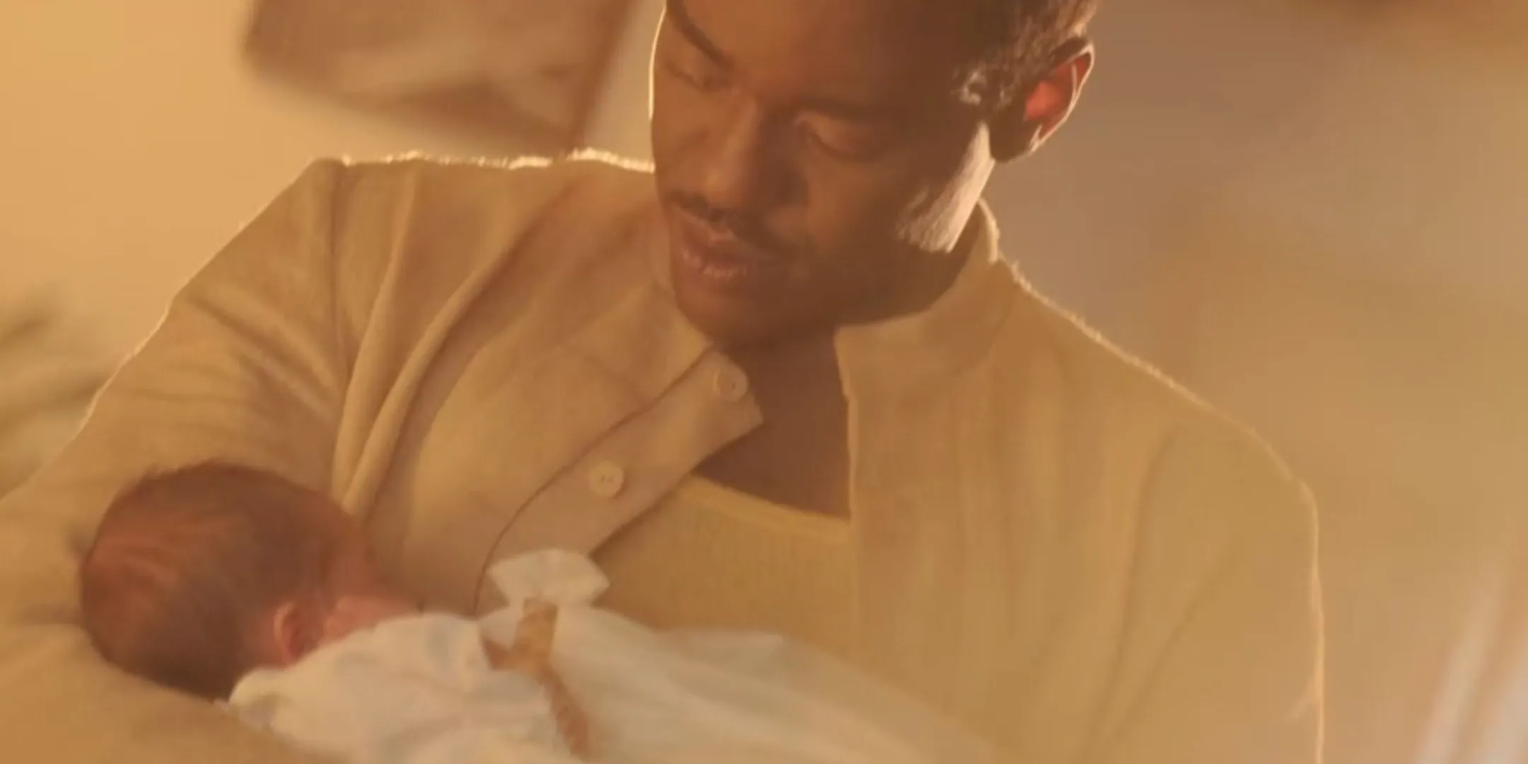 Fifteen holding Baby Belinda in Doctor Who Fifteen holding Baby Belinda in Doctor Who