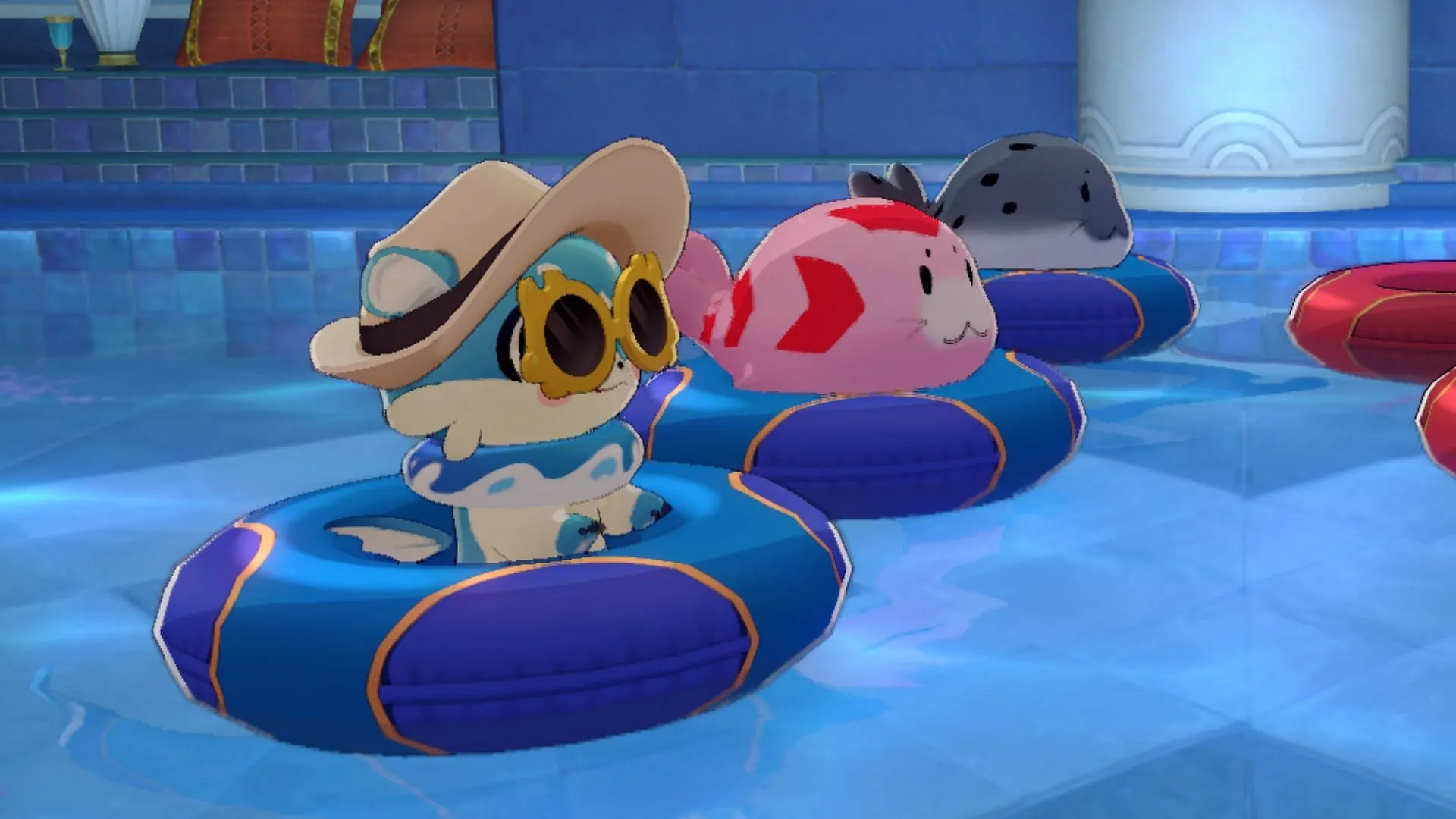 Bubbles, Mega Seal, and Common Gray Seal