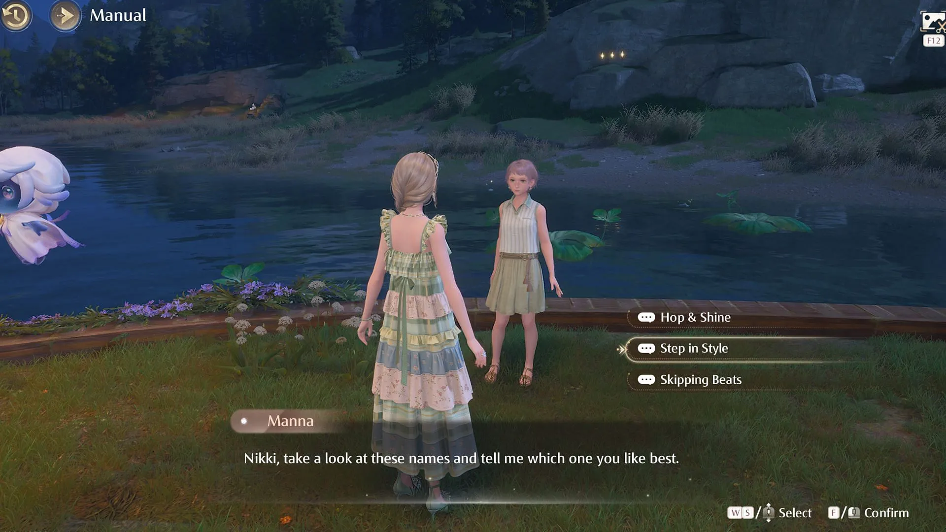Choose a name for Manna's dance routine Choose a name for Manna's dance routine