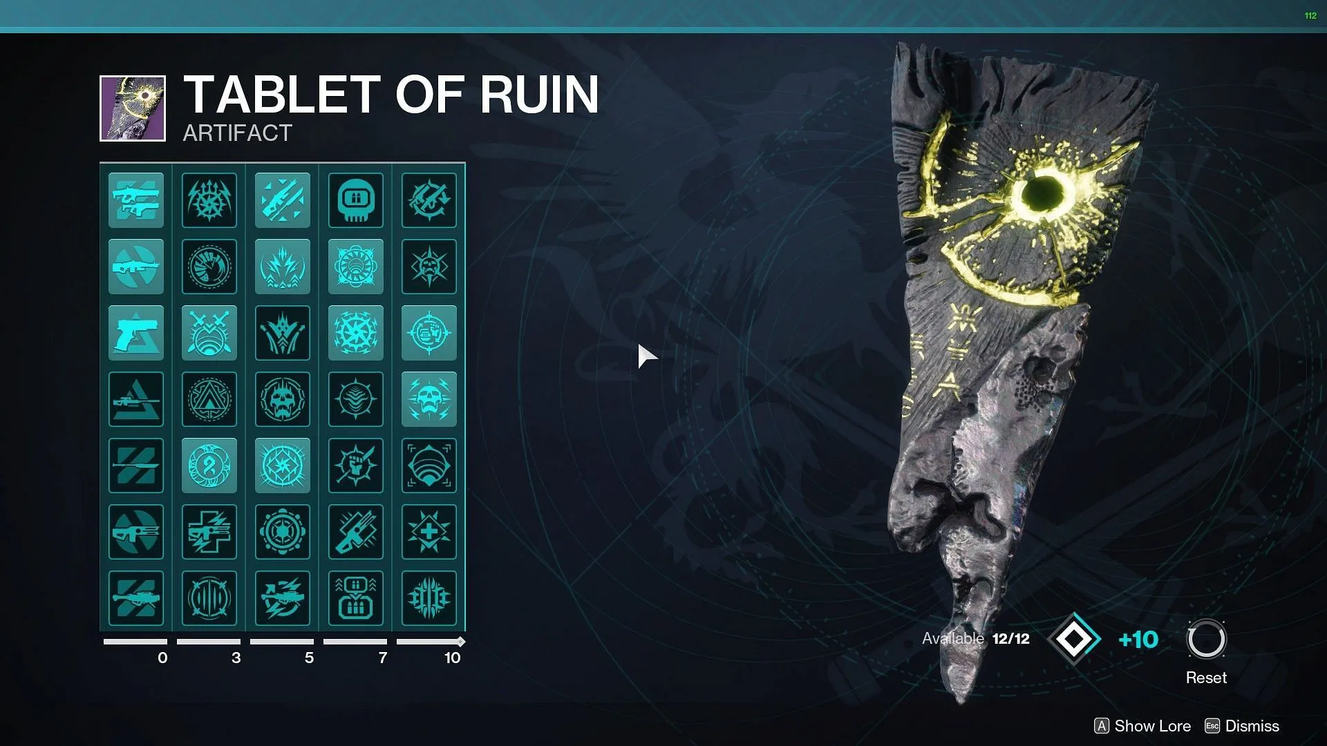 Artifact perks recommended for Sunless Cell Grandmaster (Image via Bungie) Artifact perks recommended for Sunless Cell Grandmaster (Image via Bungie)