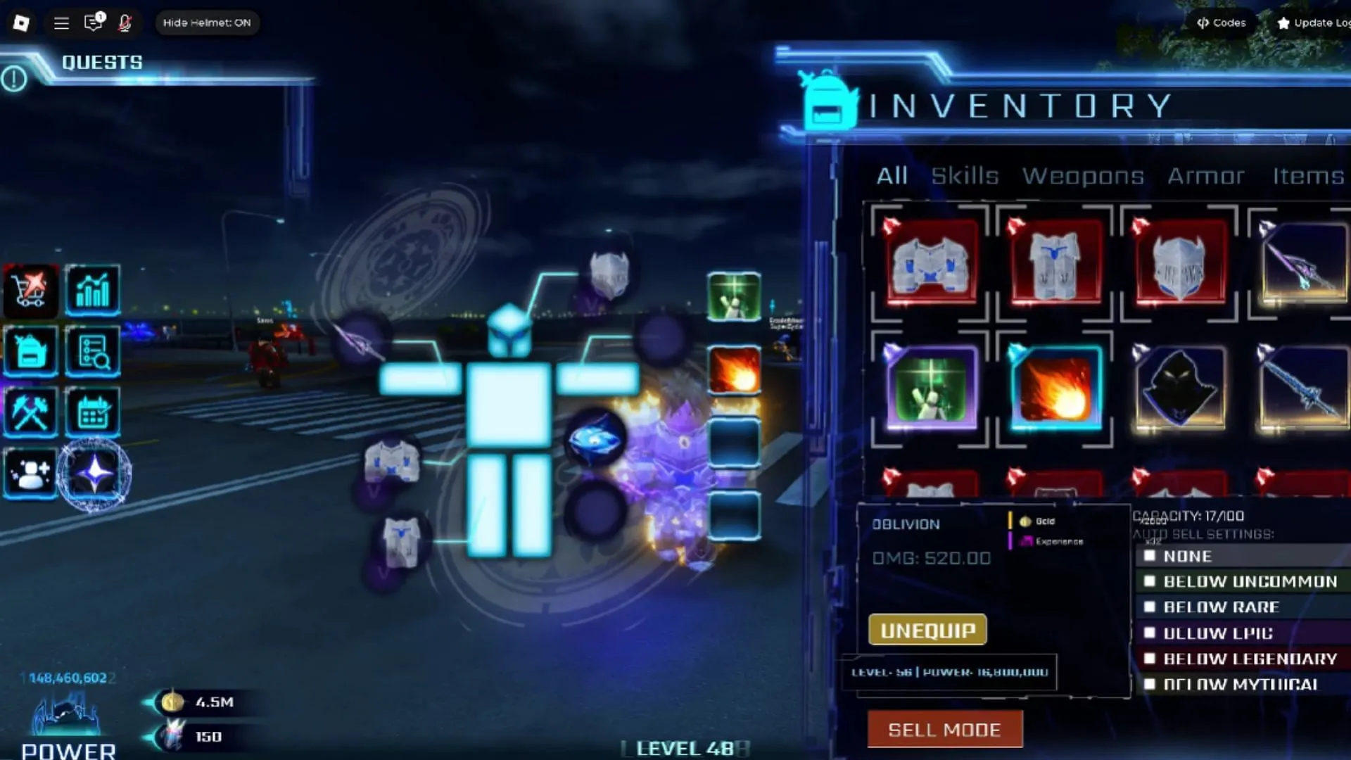 The Oblivion Staff (Image via Roblox | YouTube@ sevenfuI)