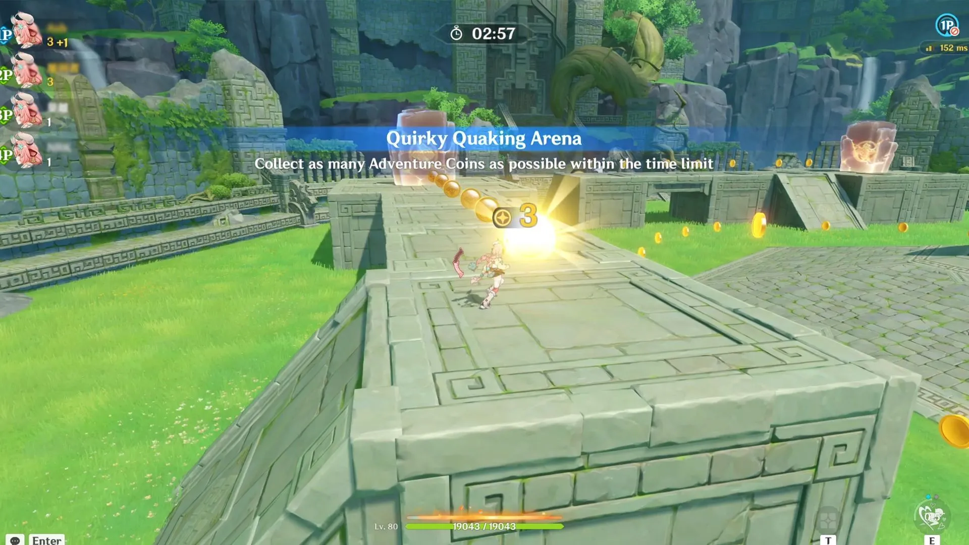 Image depicting Adventure Coin collection in the arena Image depicting Adventure Coin collection in the arena