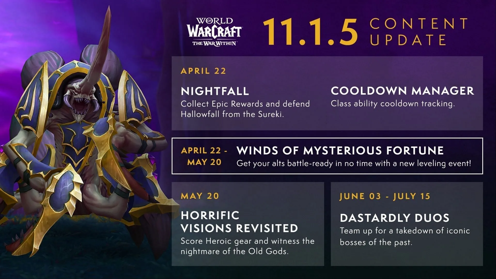 Here&​#039;s everything you can expect over the next few months (Image via Blizzard Entertainment)