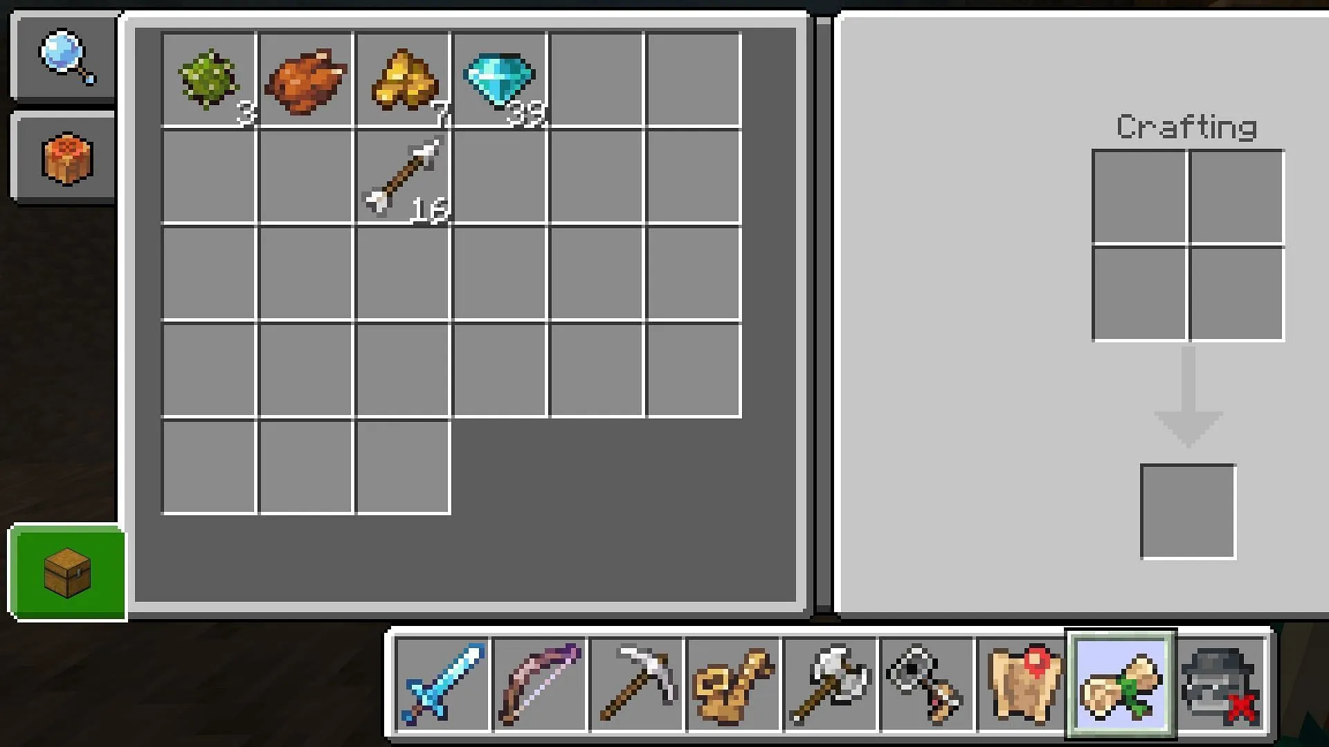 First, find all the diamond spawns in the mines (Image via Mojang Studios)